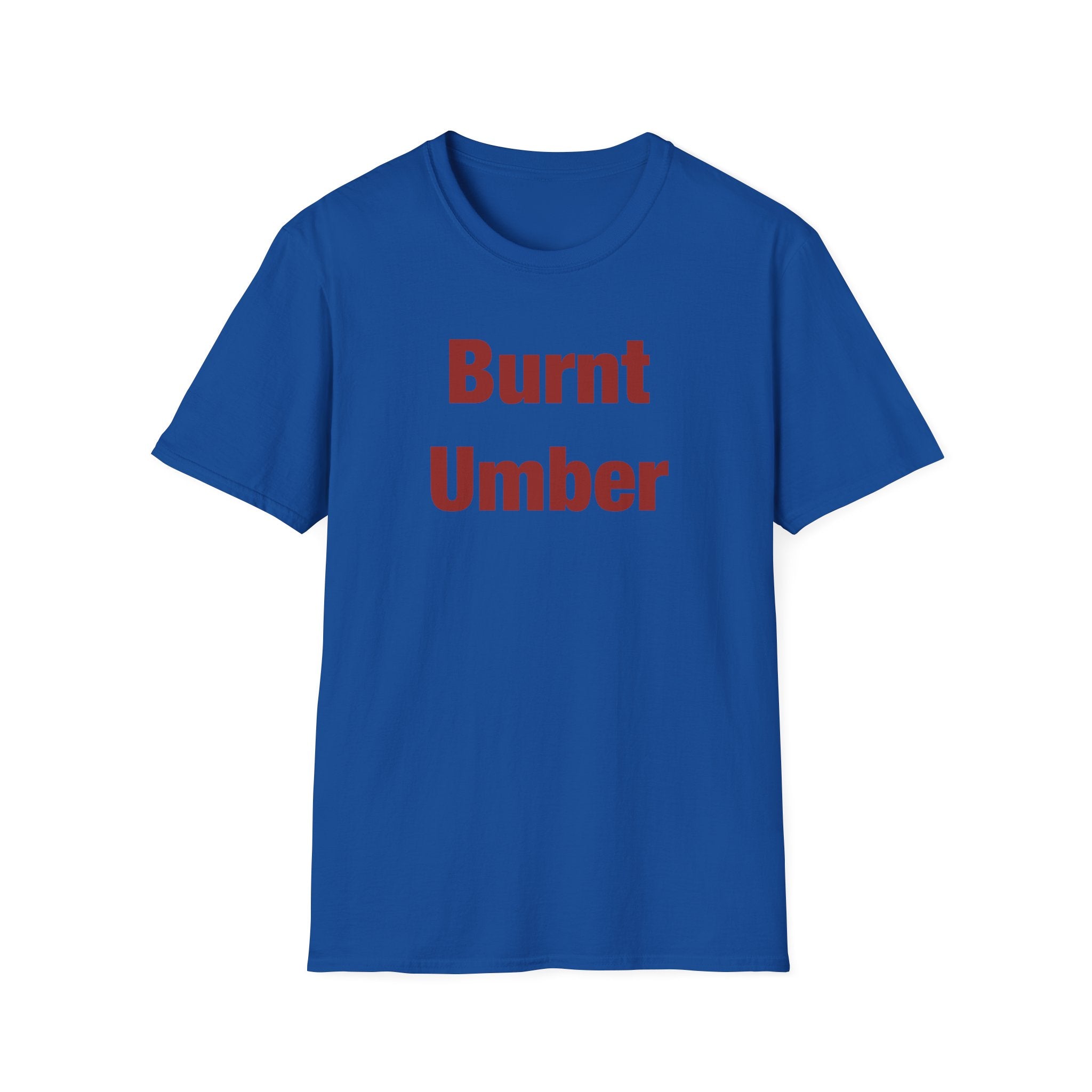 Burnt Umber Lettered T-Shirt