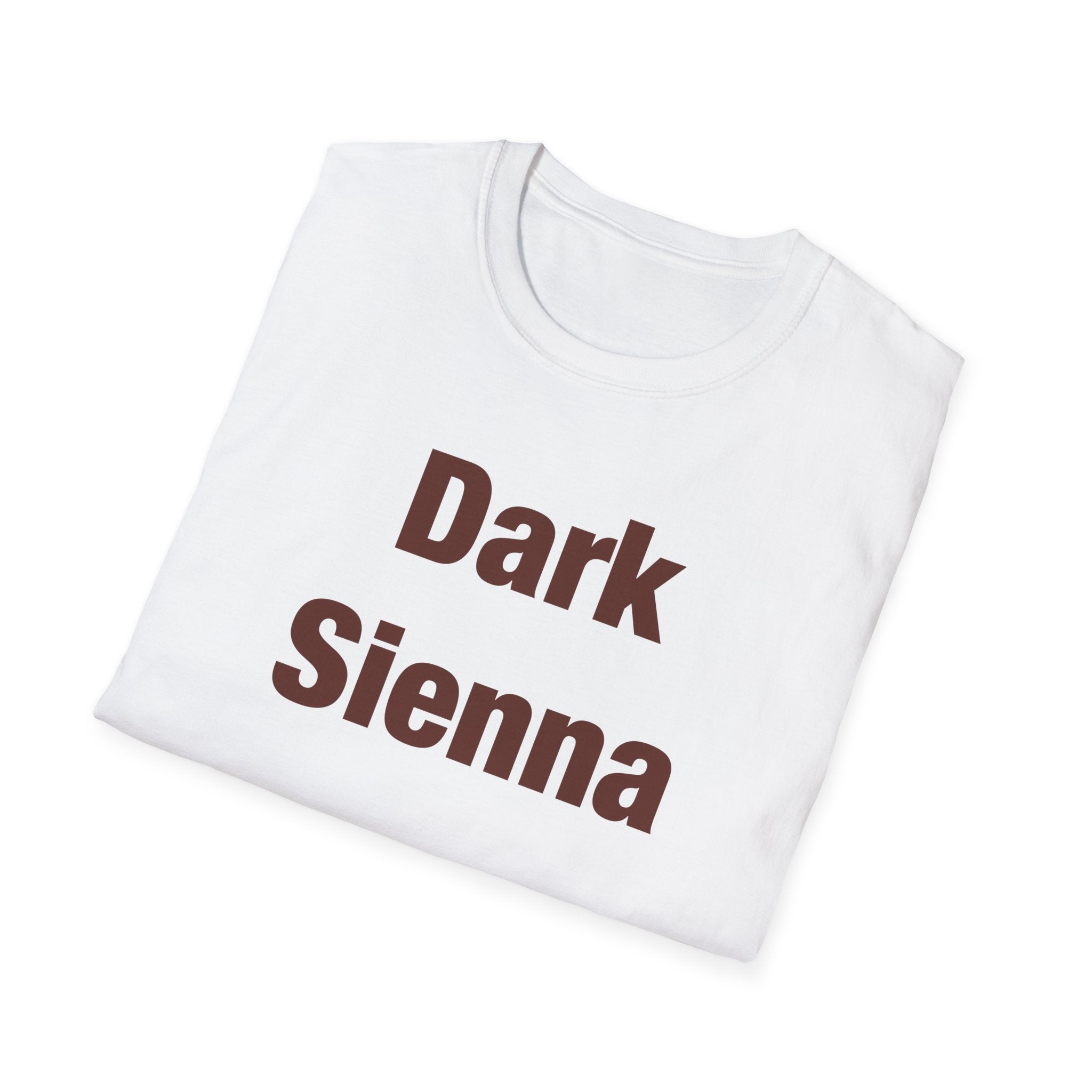 Dark Sienna Lettered T-Shirt