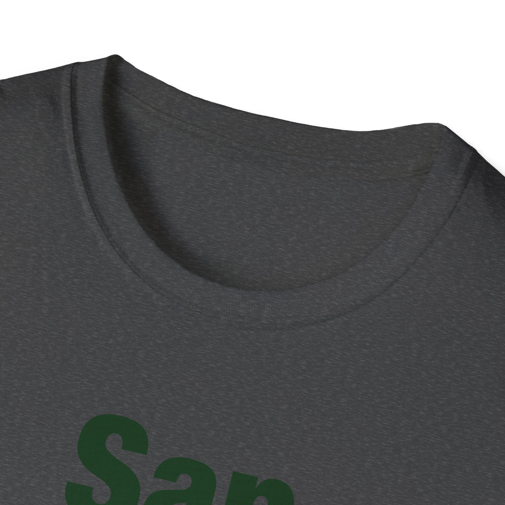 Sap Green Lettered T-Shirt