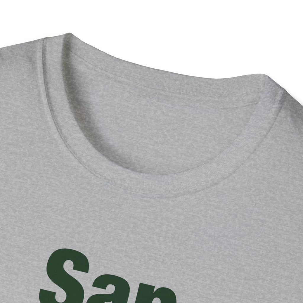Sap Green Lettered T-Shirt