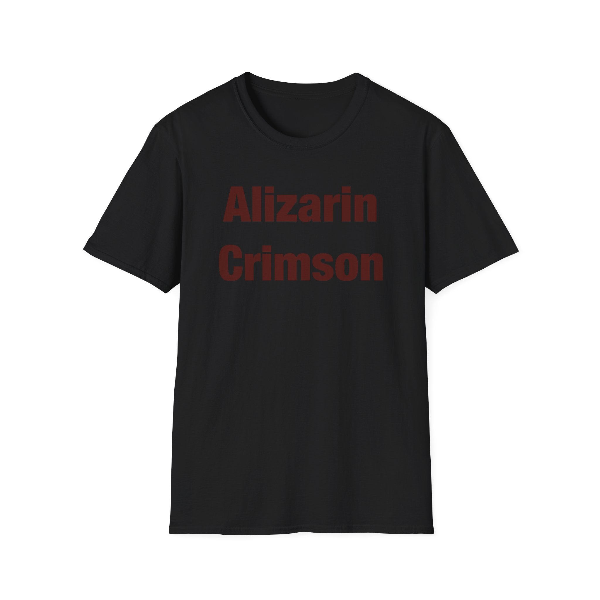 Alizarin Crimson Lettered T-Shirt
