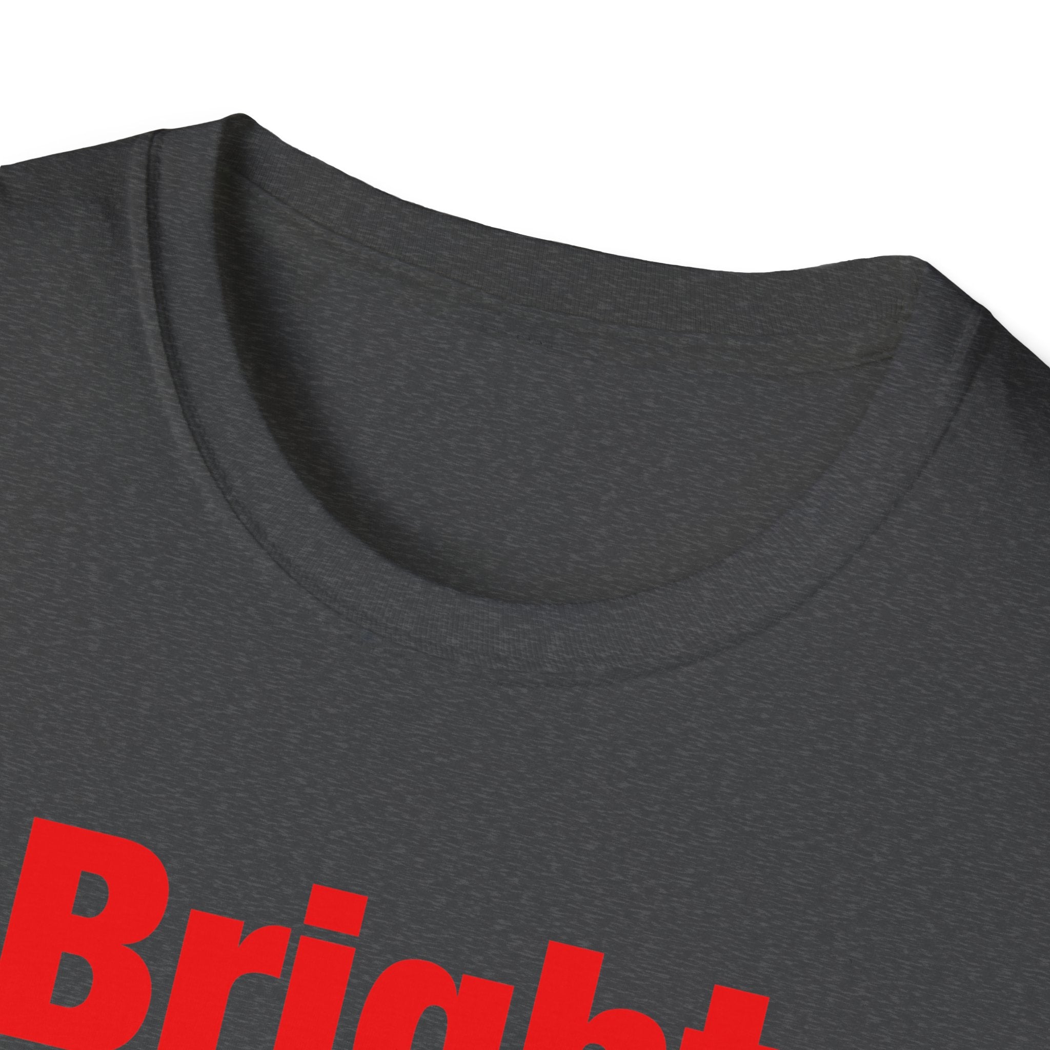 Bright Red Lettered T-Shirt