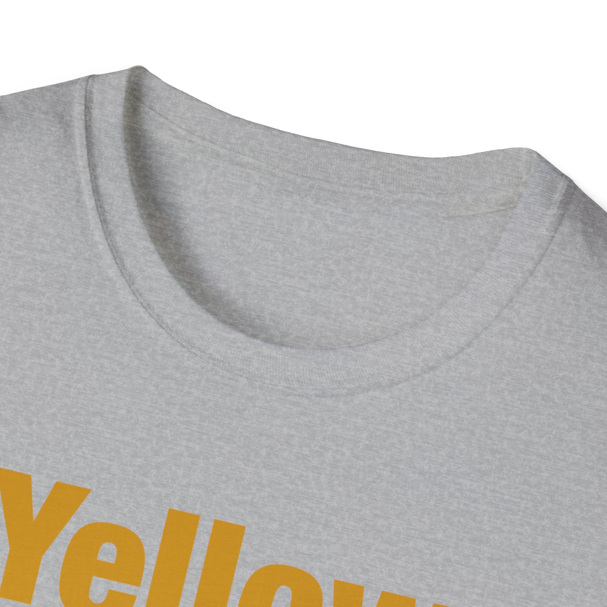 Yellow Ochre Lettered T-Shirt