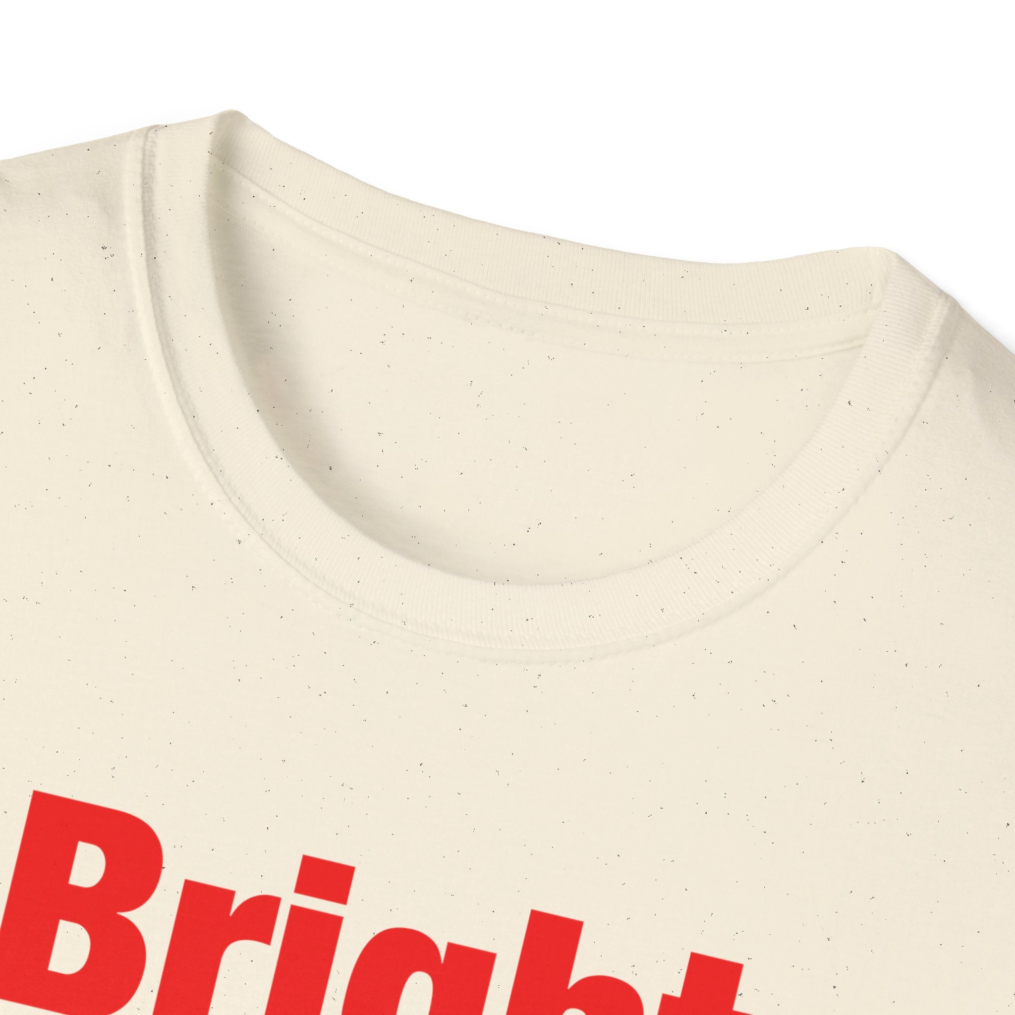 Bright Red Lettered T-Shirt
