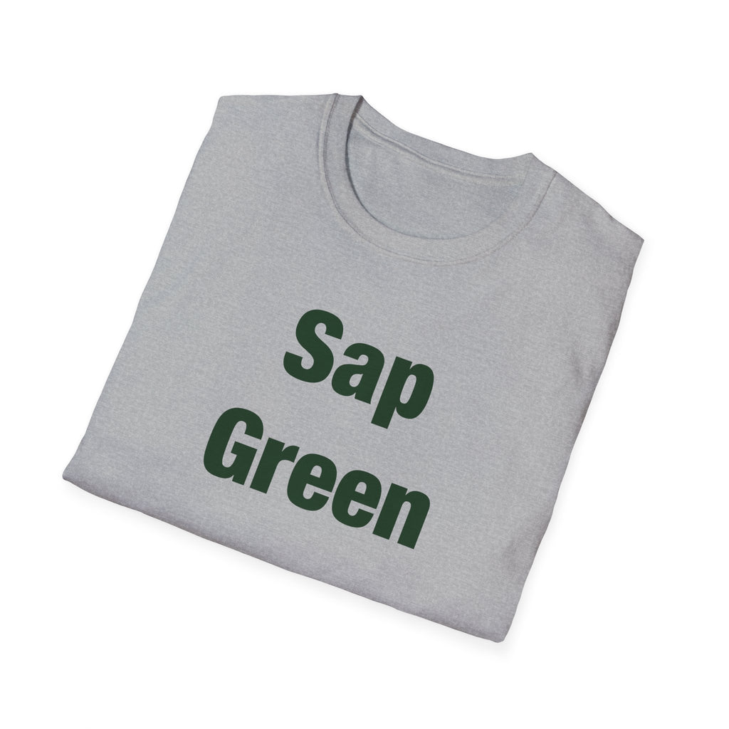 Sap Green Lettered T-Shirt