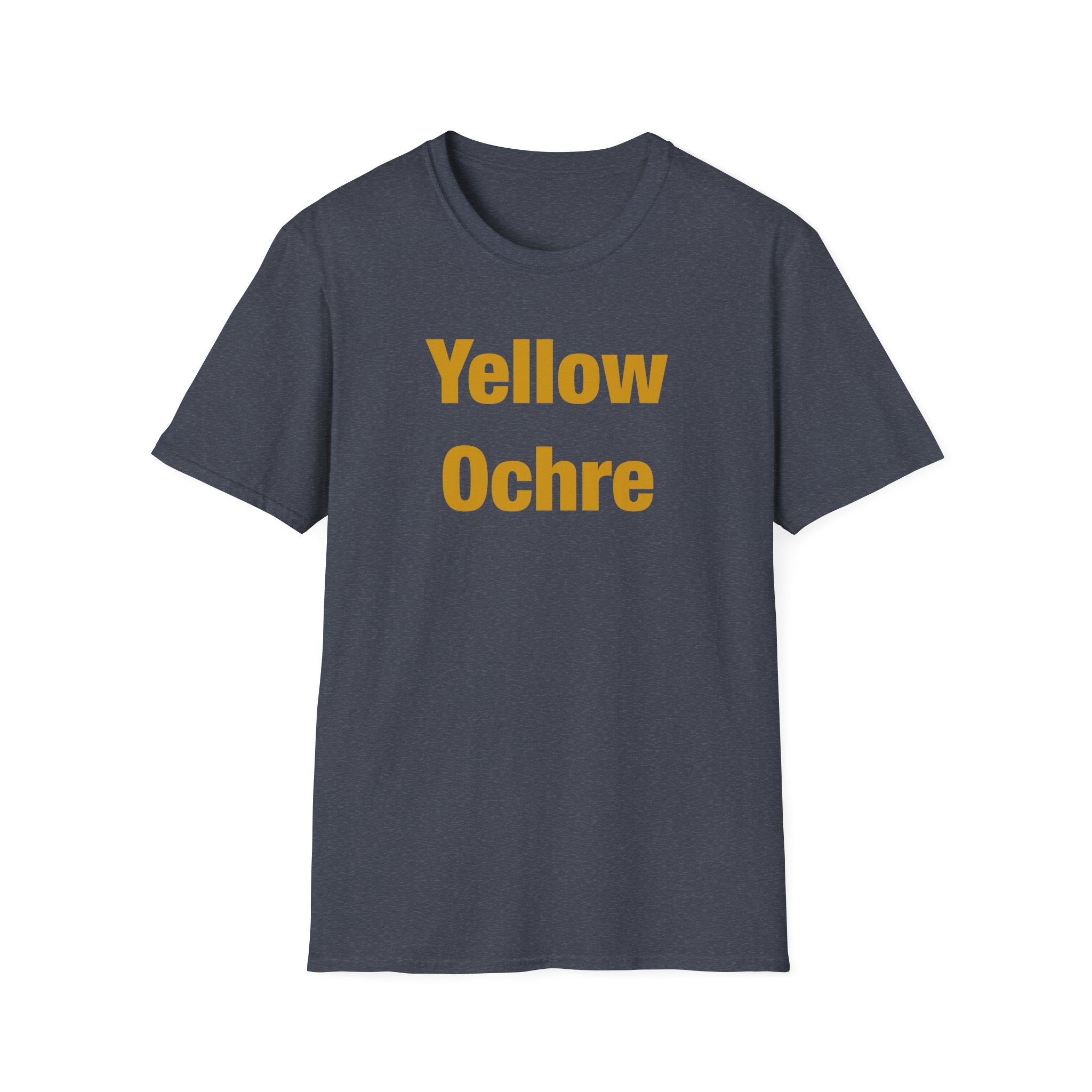 Yellow Ochre Lettered T-Shirt