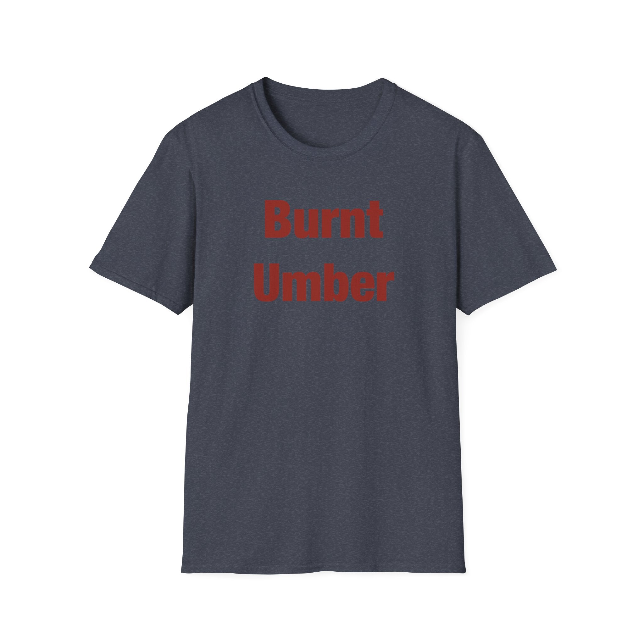 Burnt Umber Lettered T-Shirt