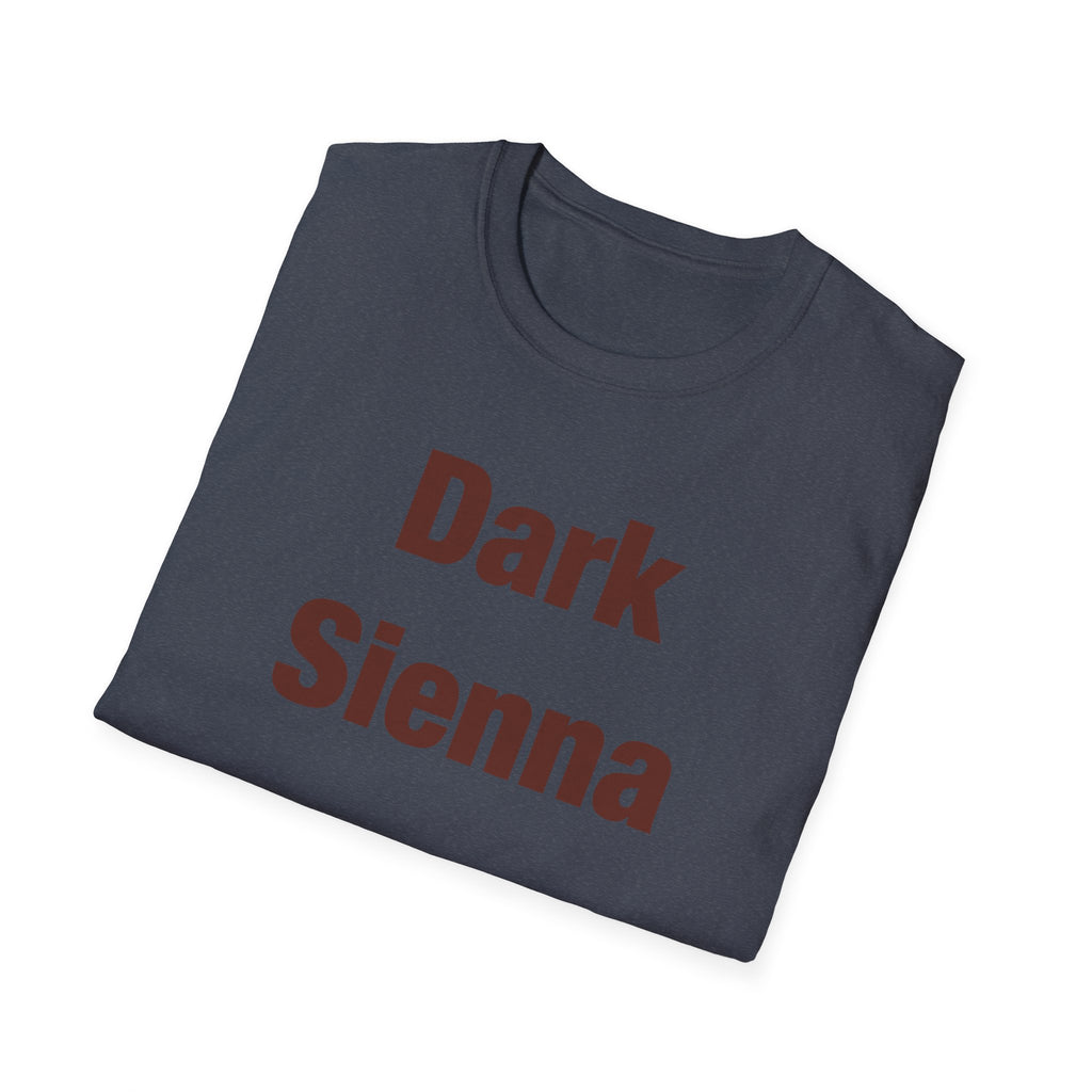 Dark Sienna Lettered T-Shirt