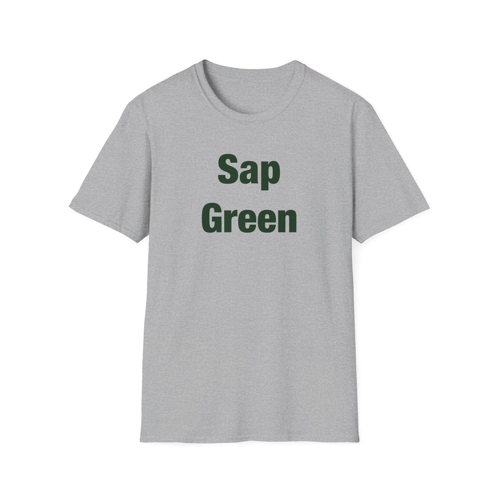 Sap Green Lettered T-Shirt