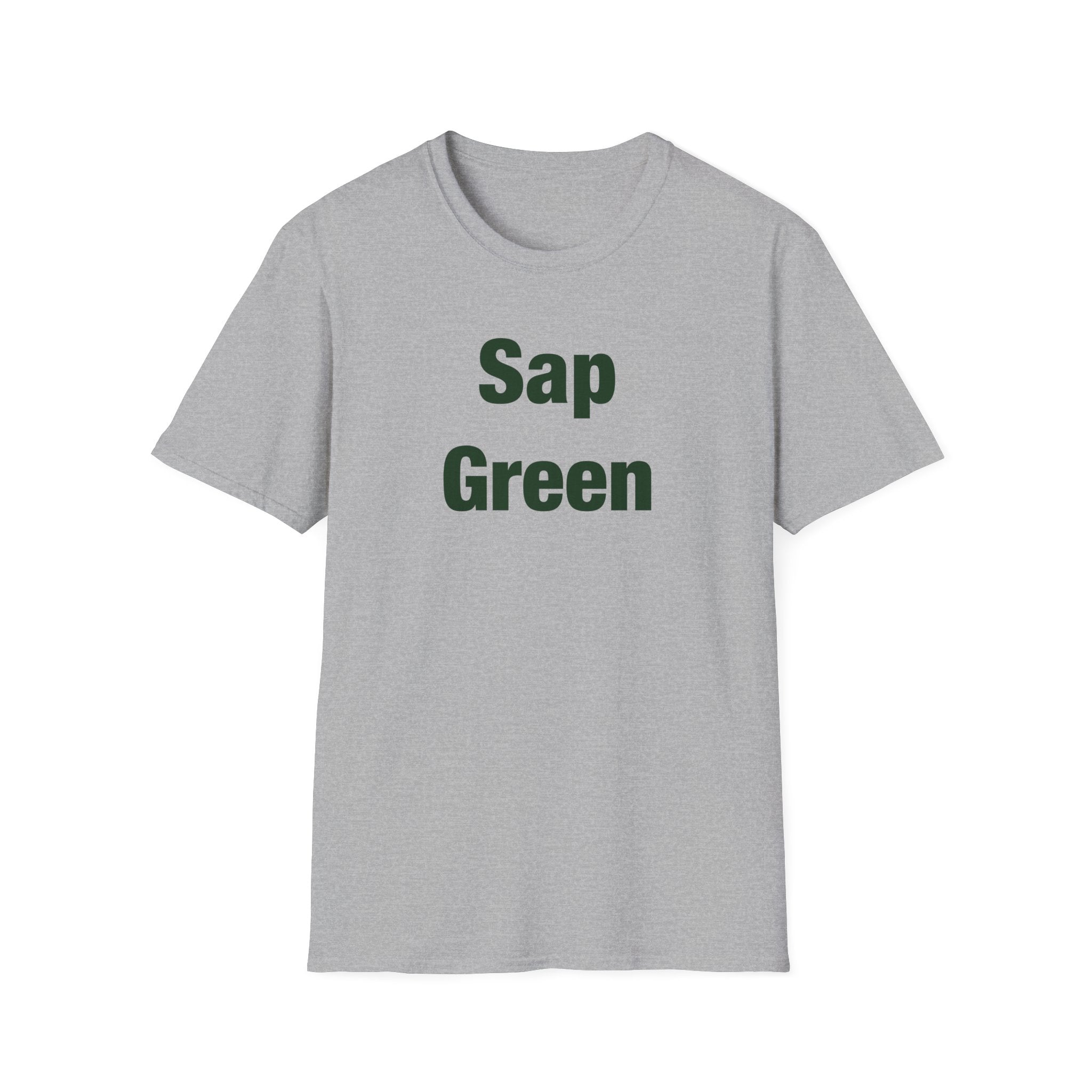 Sap Green Lettered T-Shirt