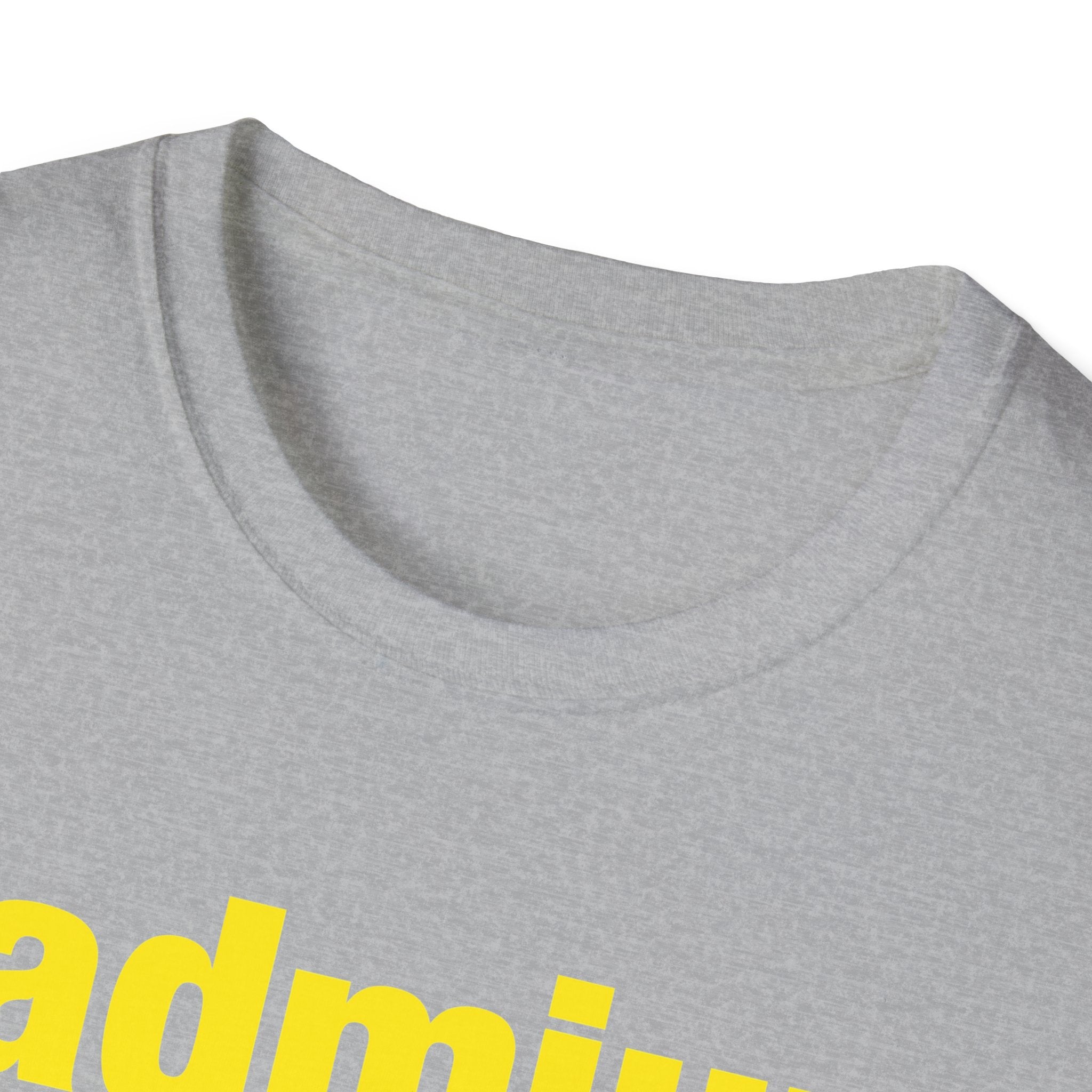 Cadmium Yellow Lettered T-Shirt