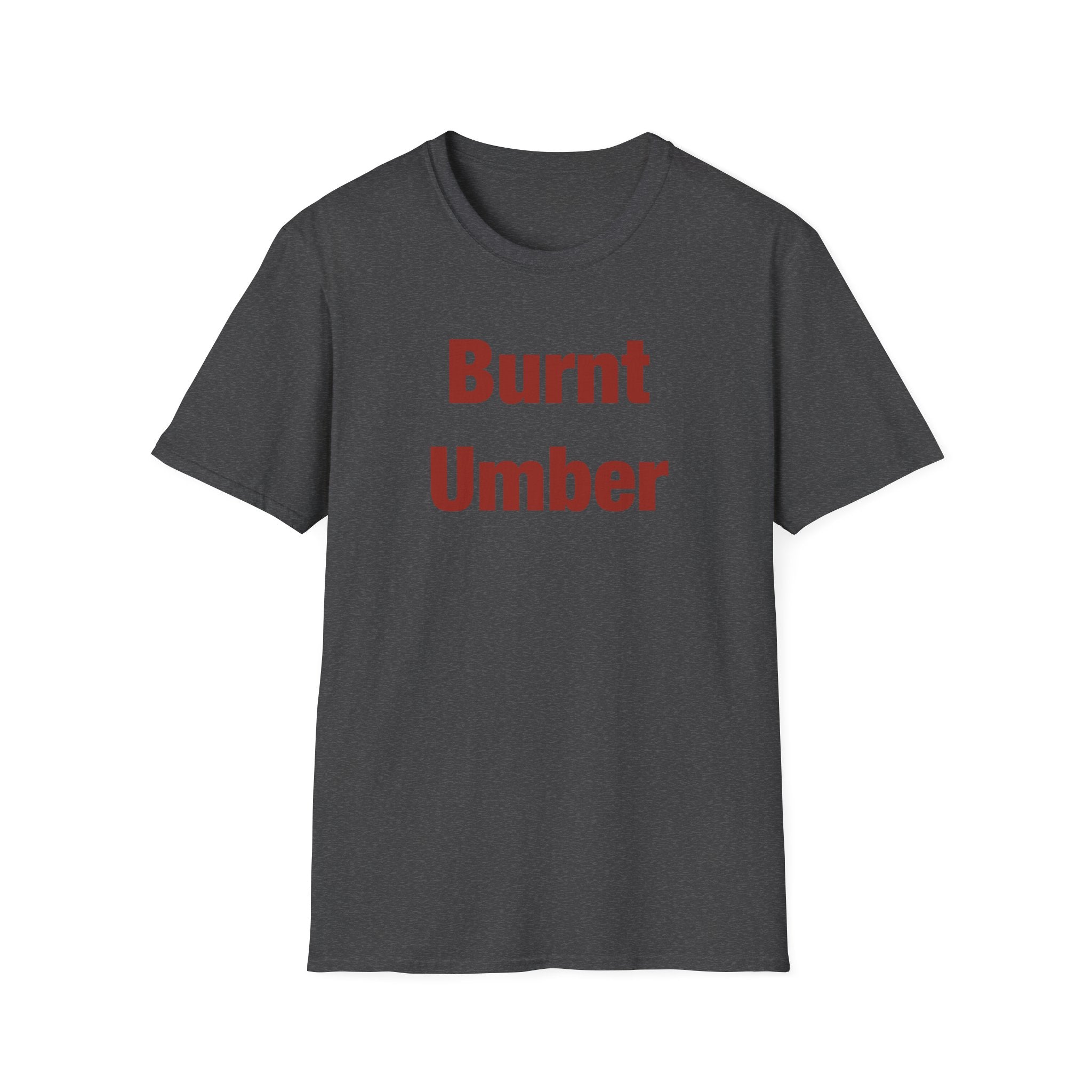 Burnt Umber Lettered T-Shirt