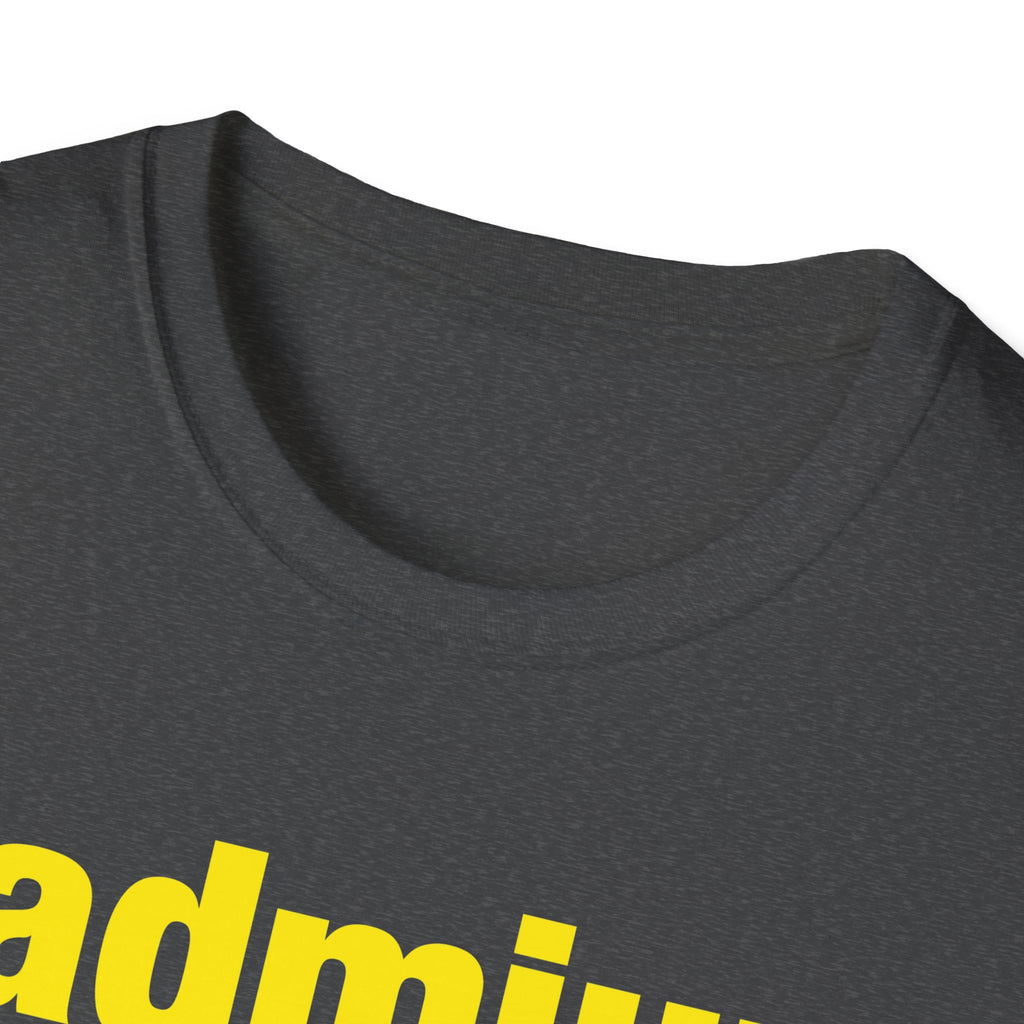Cadmium Yellow Lettered T-Shirt