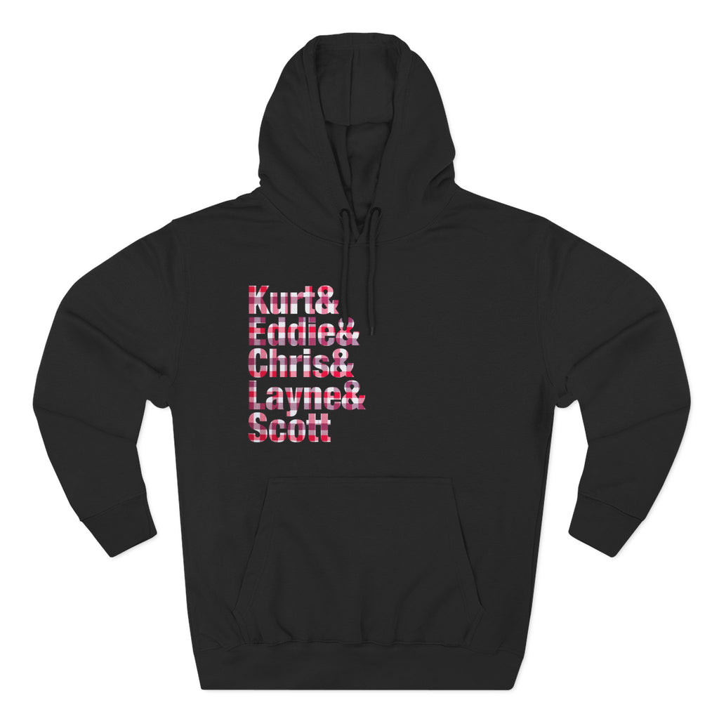 Kurt and Eddie and Chris and Layne and Scott Hoodie