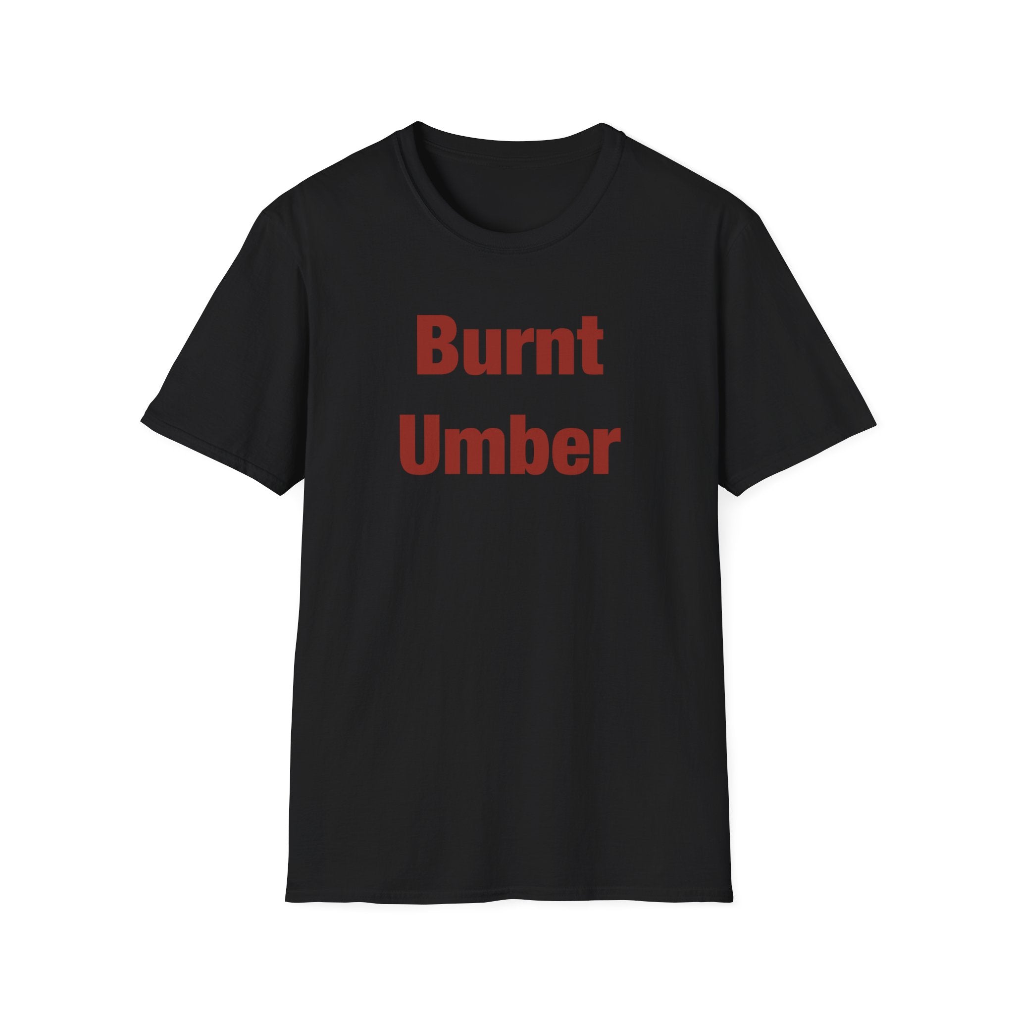 Burnt Umber Lettered T-Shirt