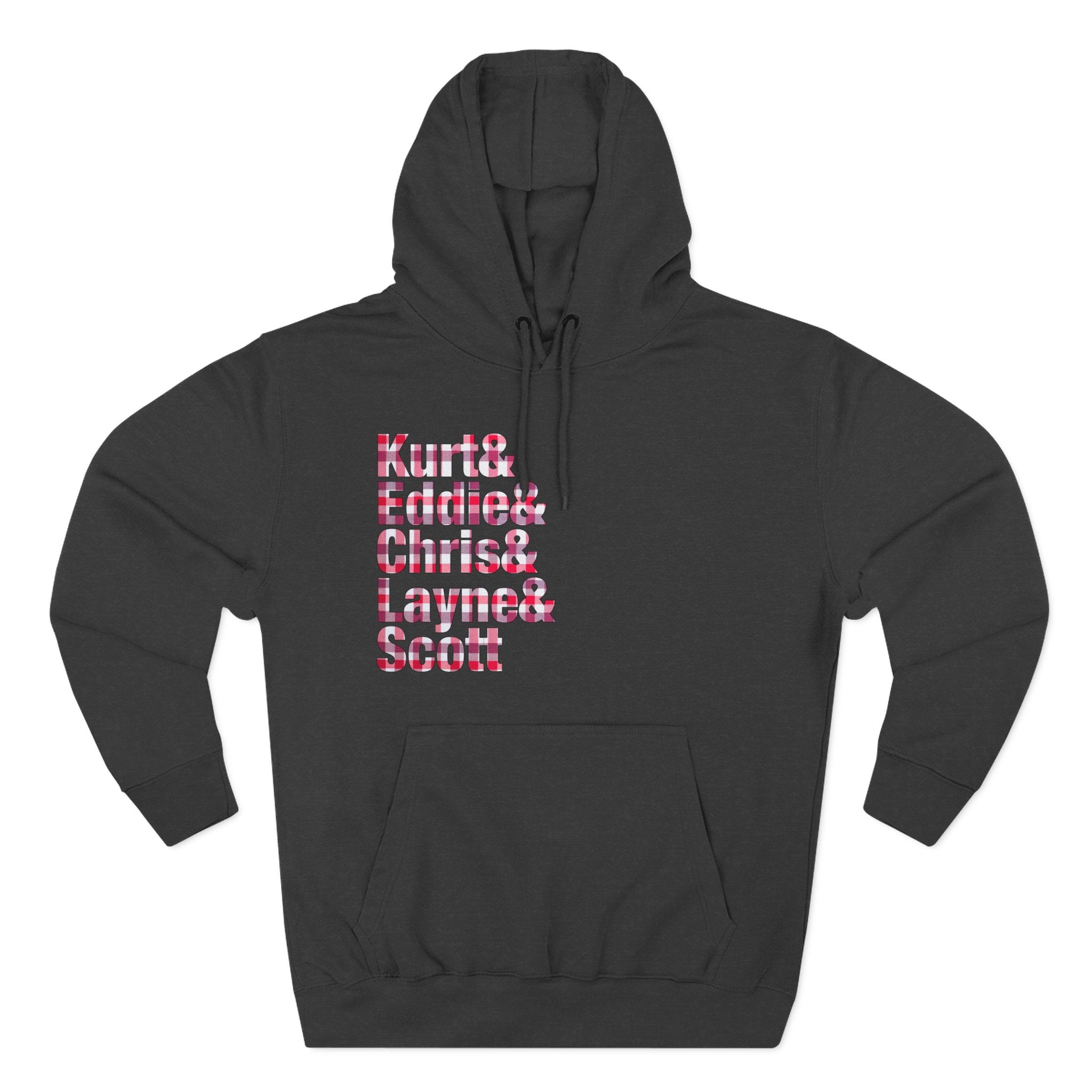 Kurt and Eddie and Chris and Layne and Scott Hoodie