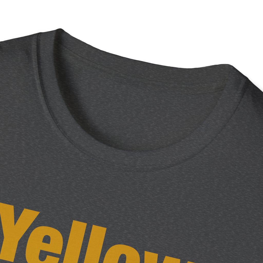 Yellow Ochre Lettered T-Shirt