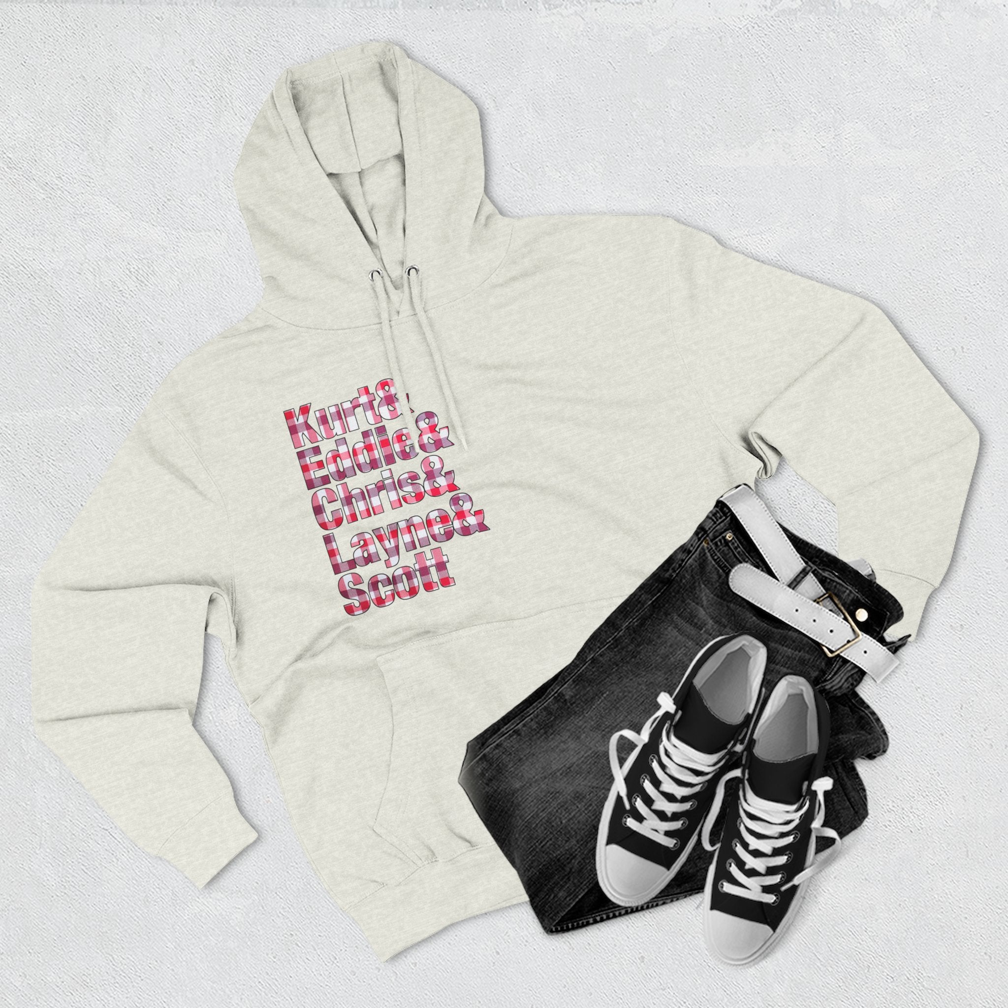 Kurt and Eddie and Chris and Layne and Scott Hoodie
