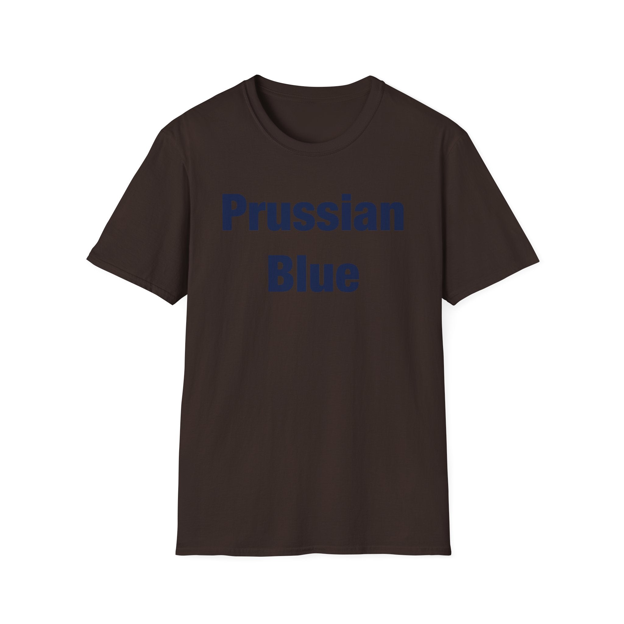 Prussian Blue Lettered T-Shirt