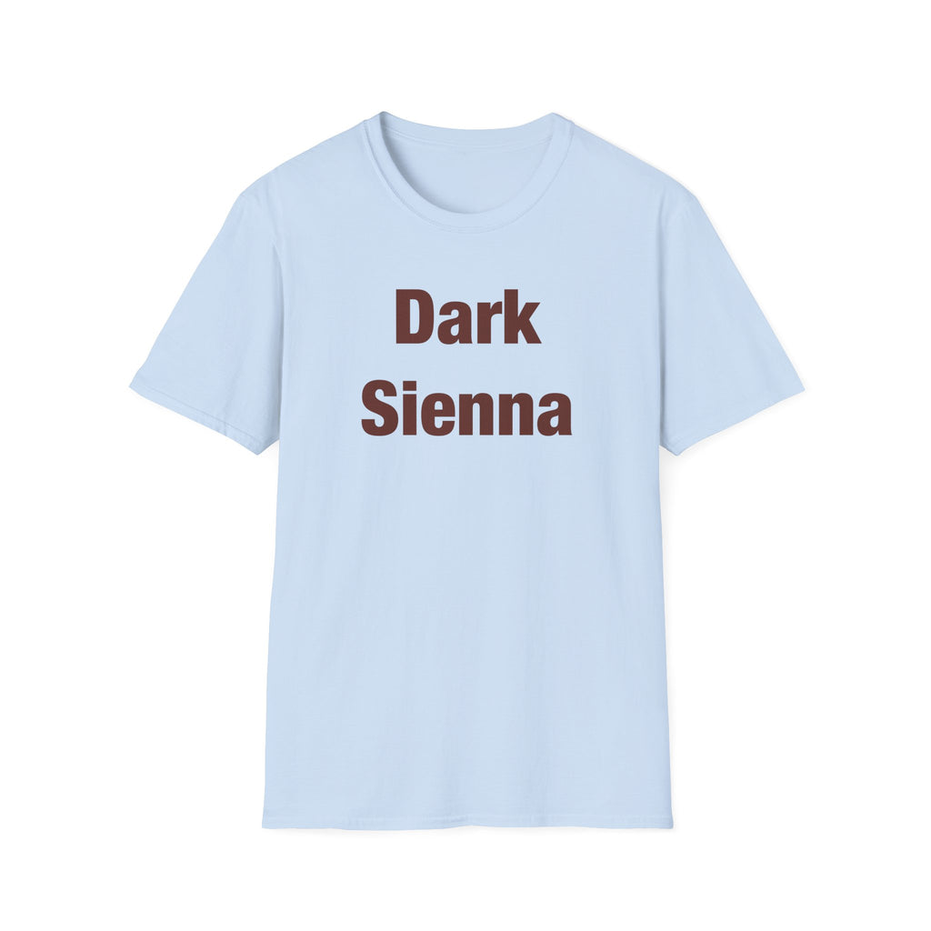 Dark Sienna Lettered T-Shirt