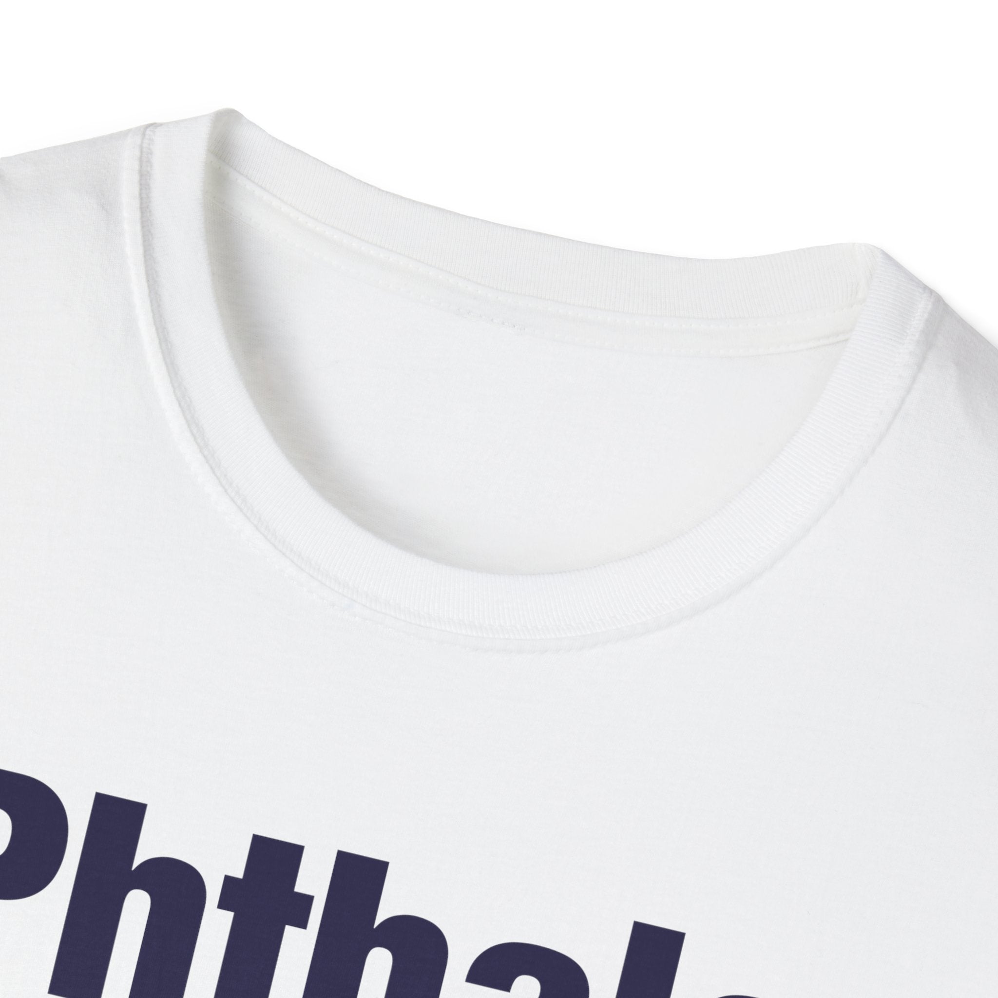 Phthalo Blue Lettered T-Shirt