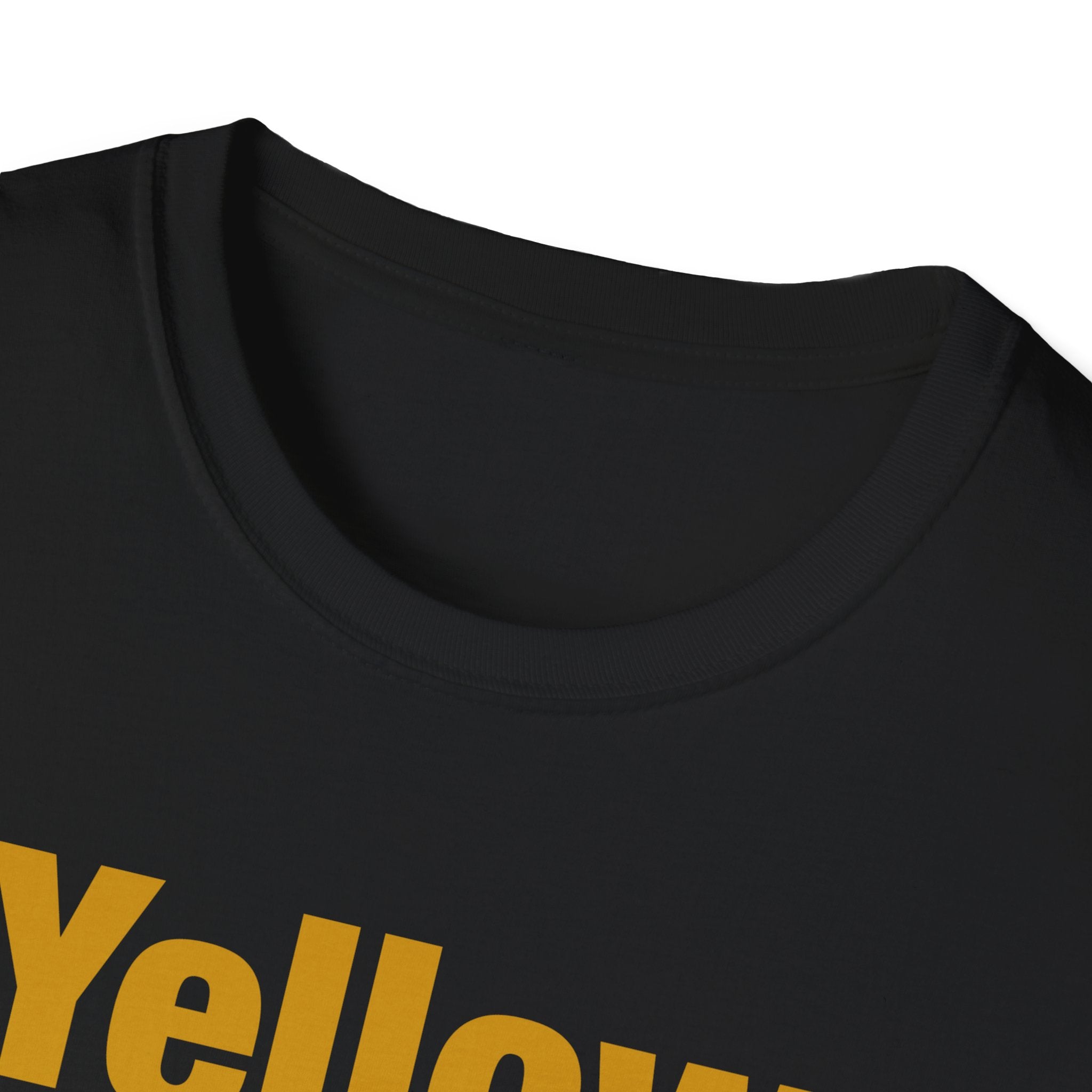 Yellow Ochre Lettered T-Shirt