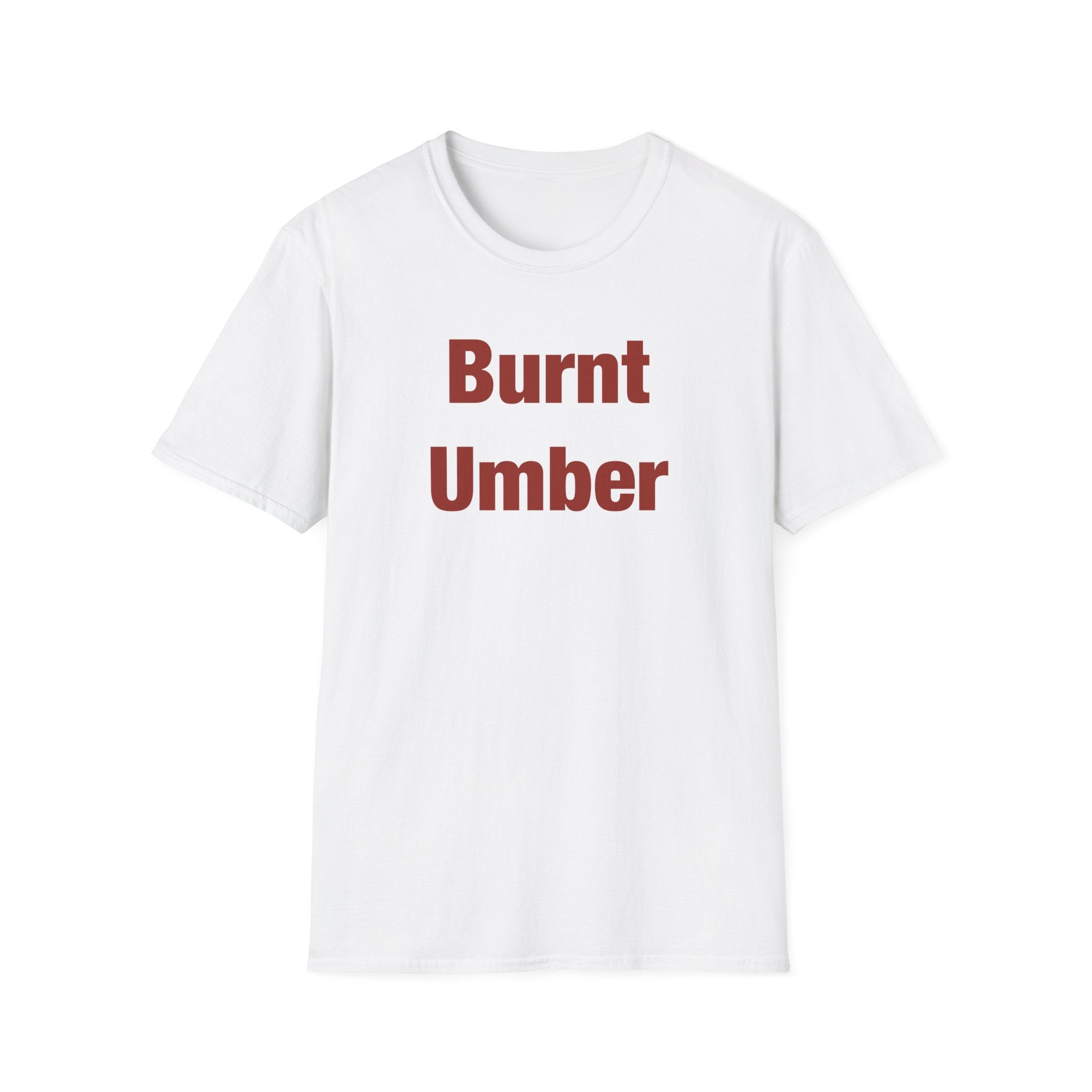 Burnt Umber Lettered T-Shirt