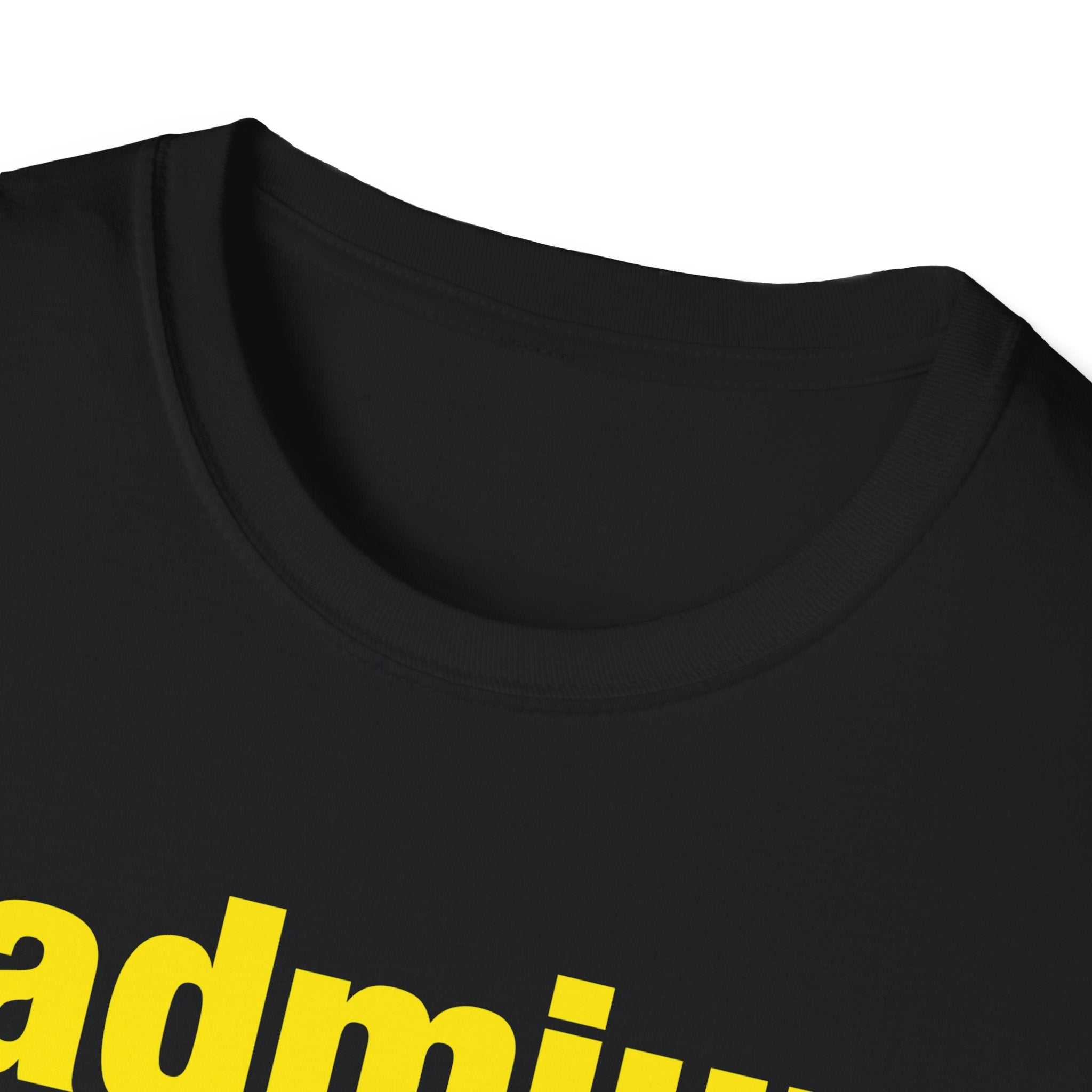 Cadmium Yellow Lettered T-Shirt