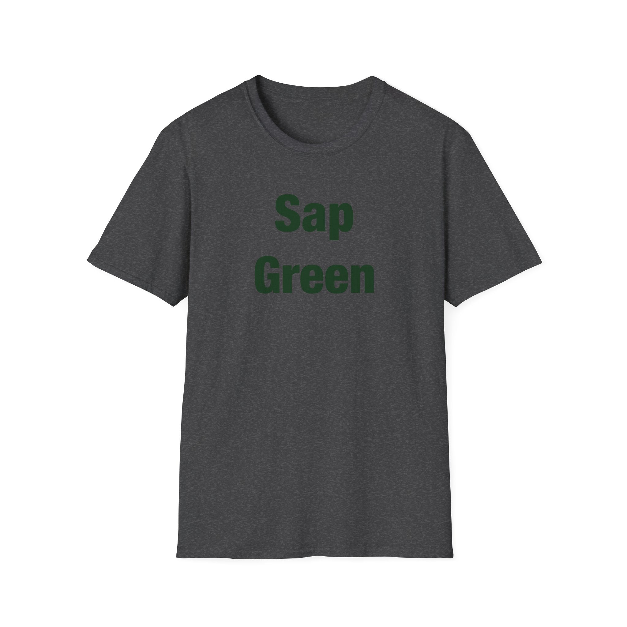 Sap Green Lettered T-Shirt