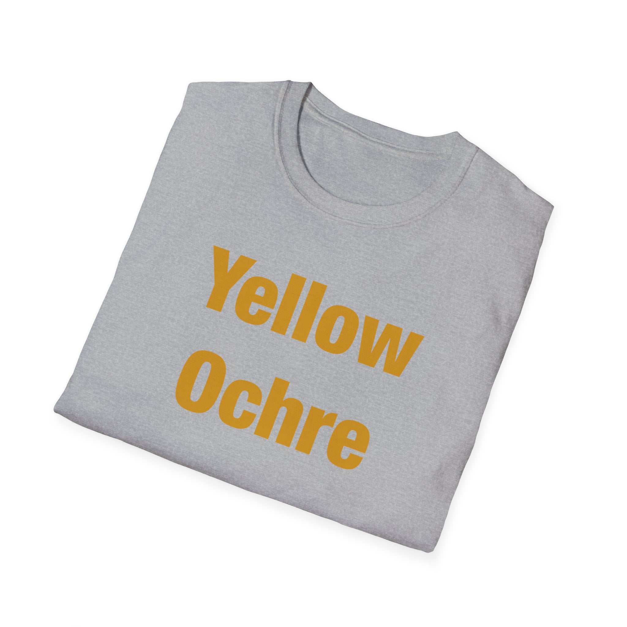 Yellow Ochre Lettered T-Shirt