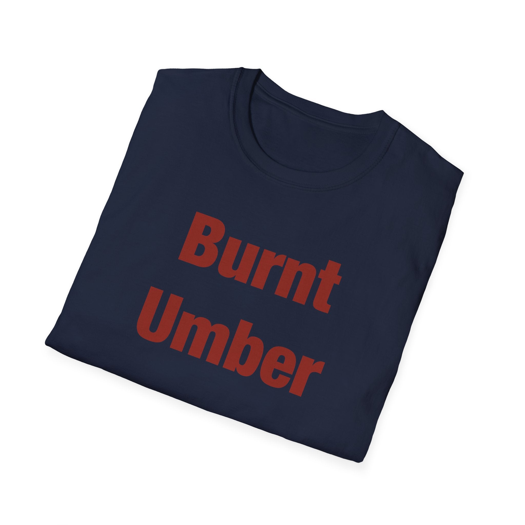 Burnt Umber Lettered T-Shirt