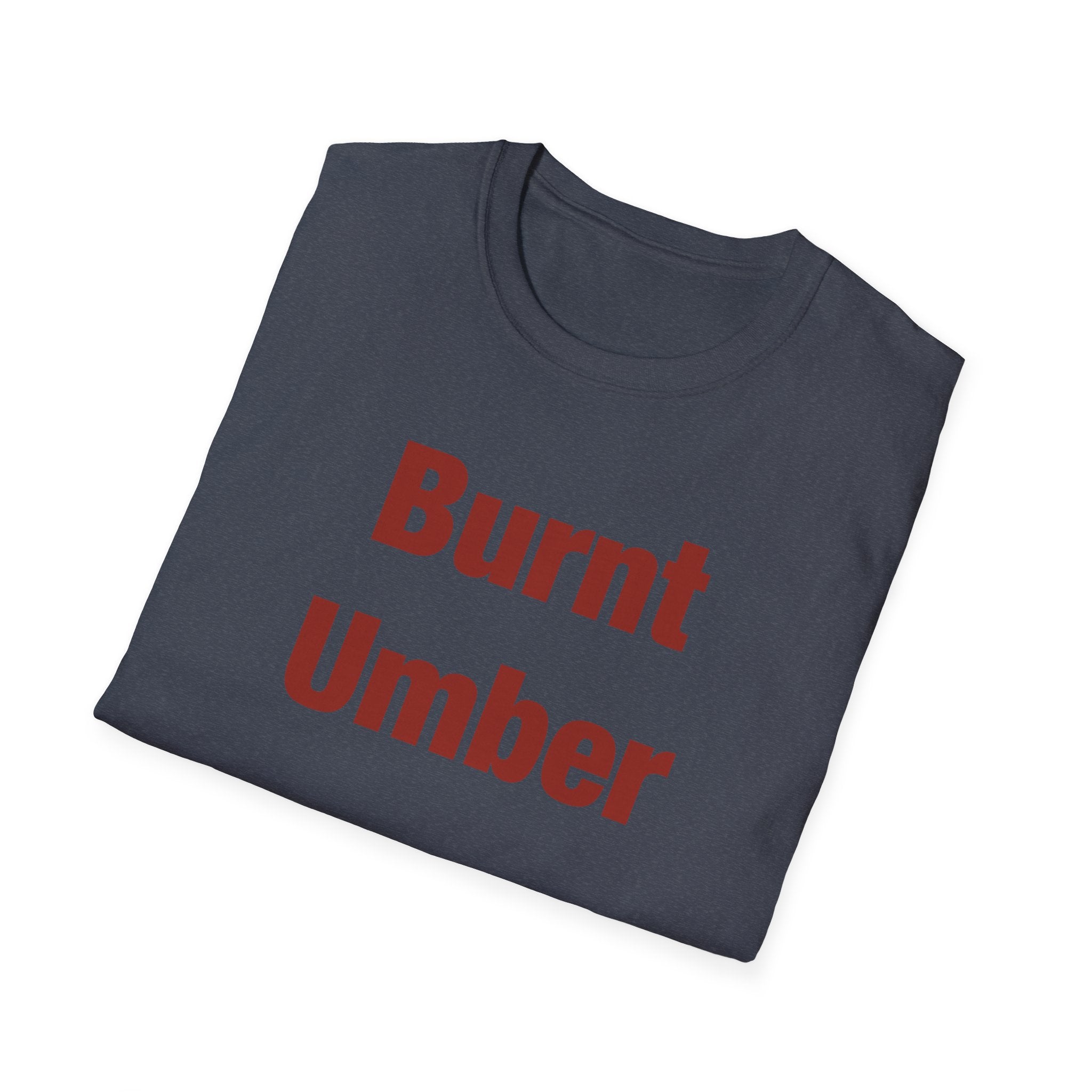 Burnt Umber Lettered T-Shirt