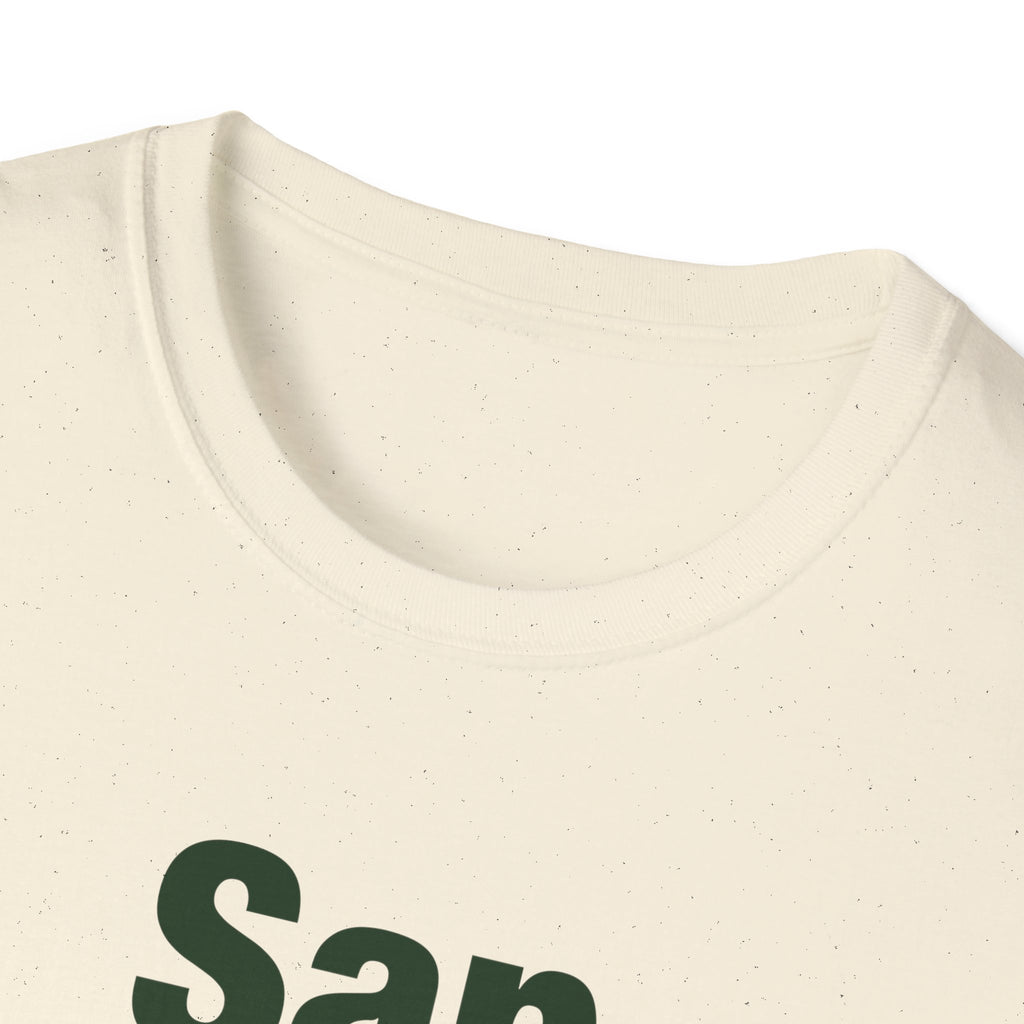 Sap Green Lettered T-Shirt