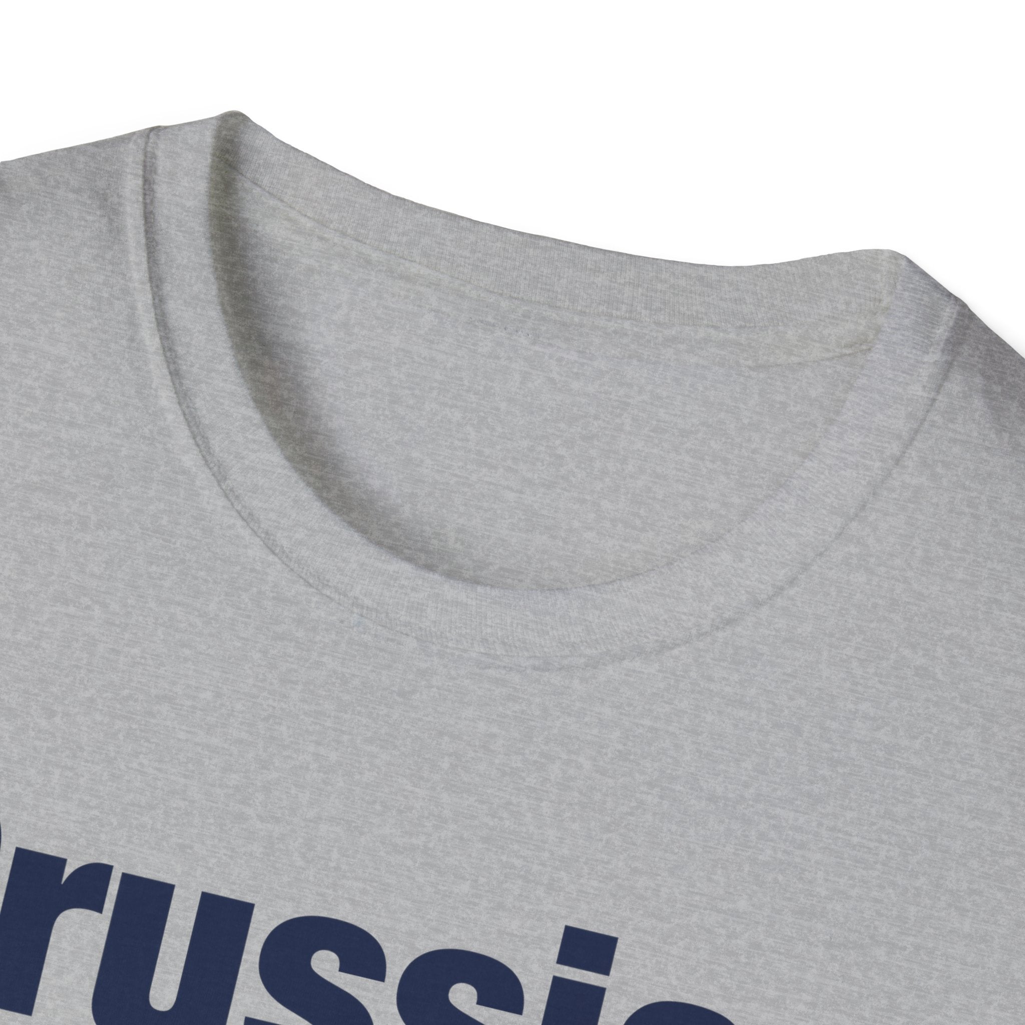 Prussian Blue Lettered T-Shirt