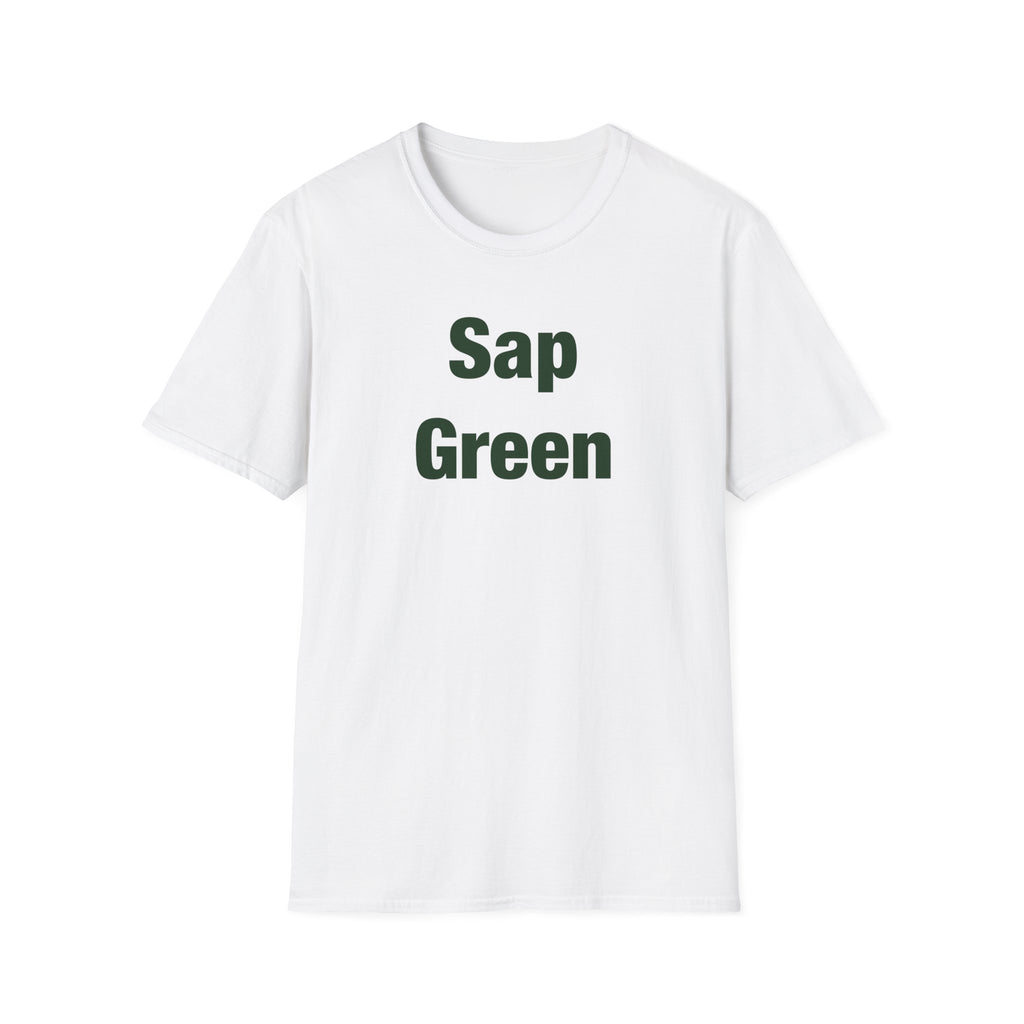 Sap Green Lettered T-Shirt