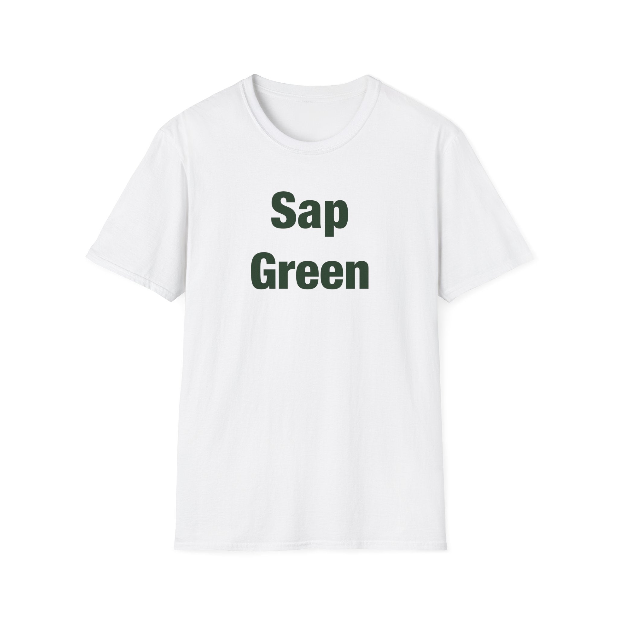 Sap Green Lettered T-Shirt
