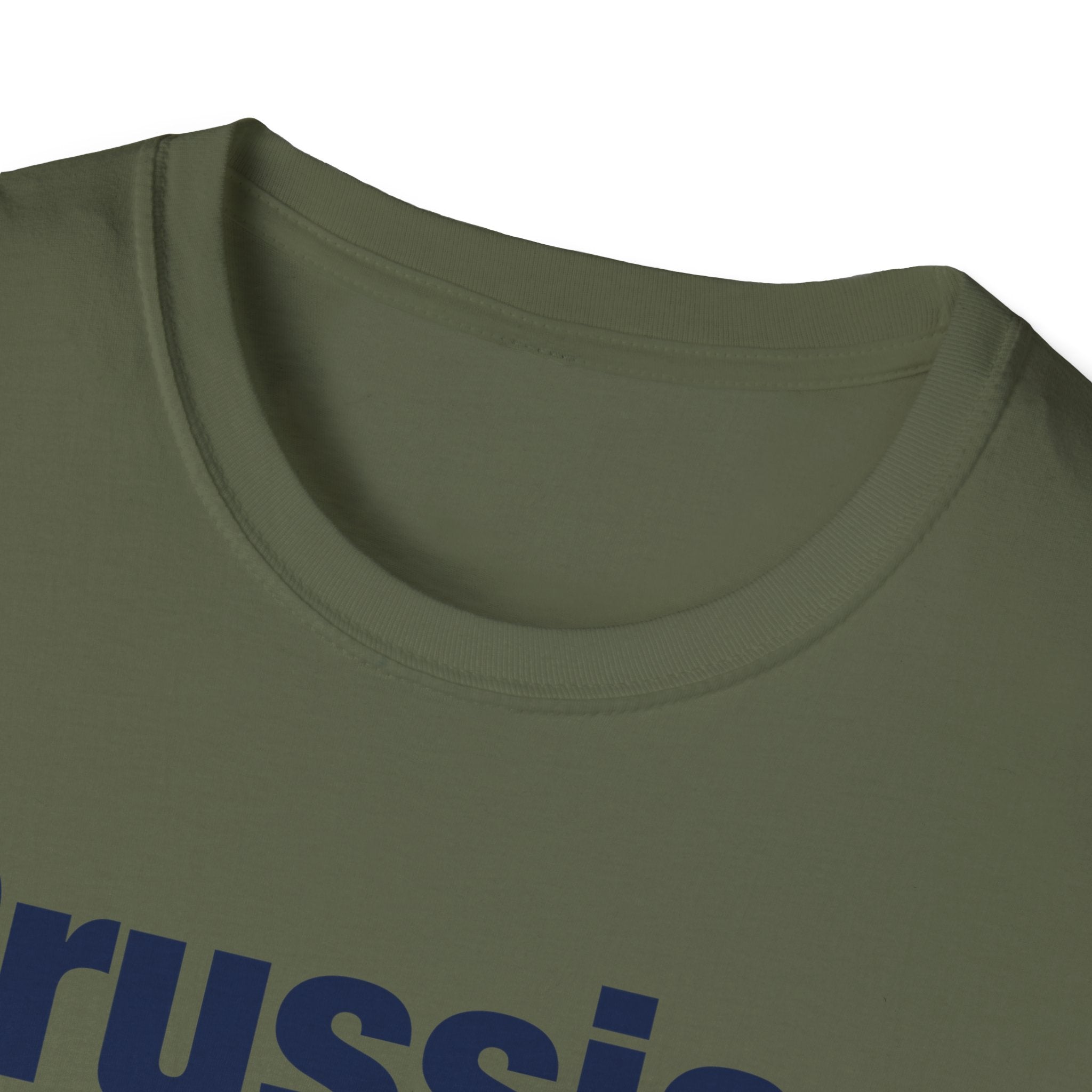 Prussian Blue Lettered T-Shirt