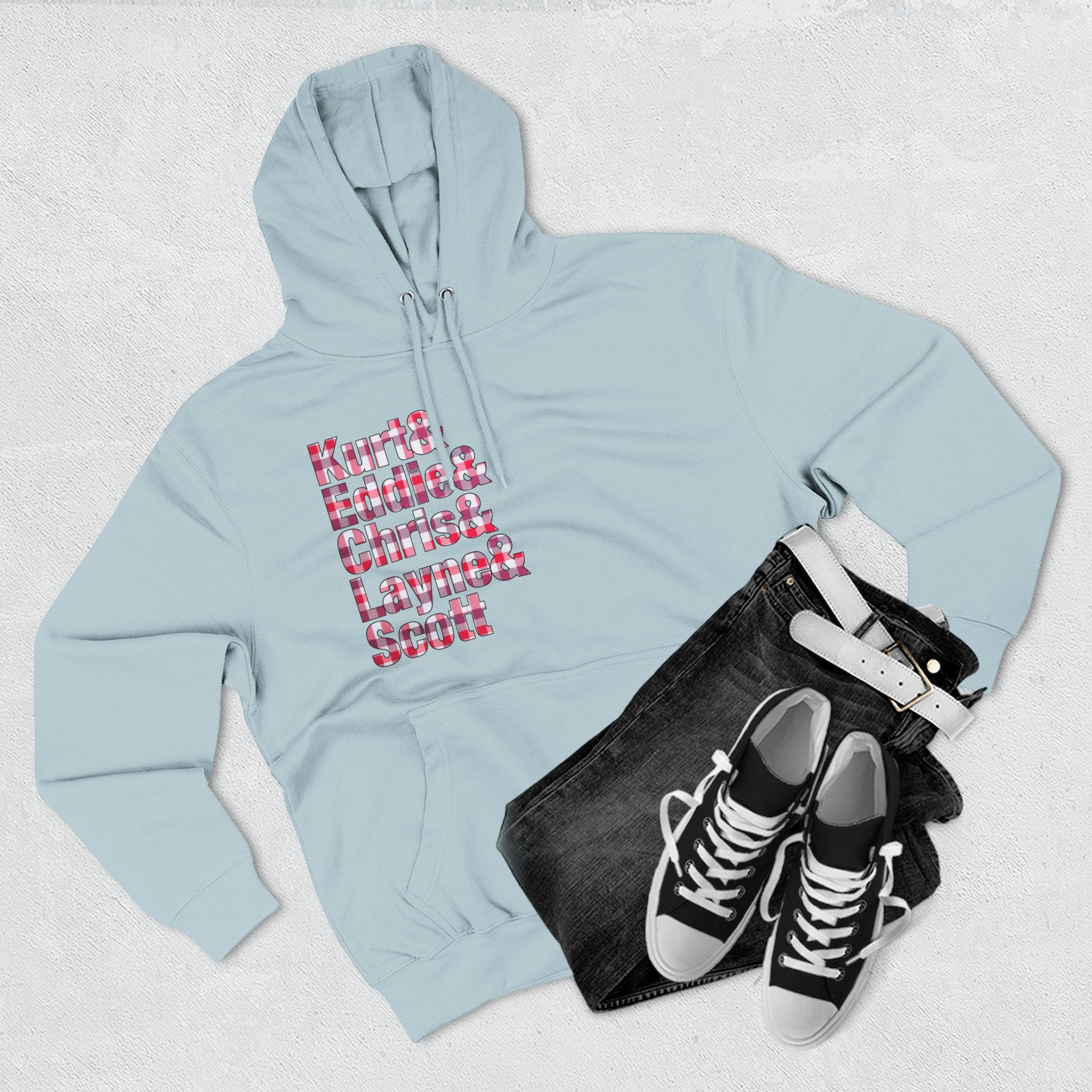 Kurt and Eddie and Chris and Layne and Scott Hoodie