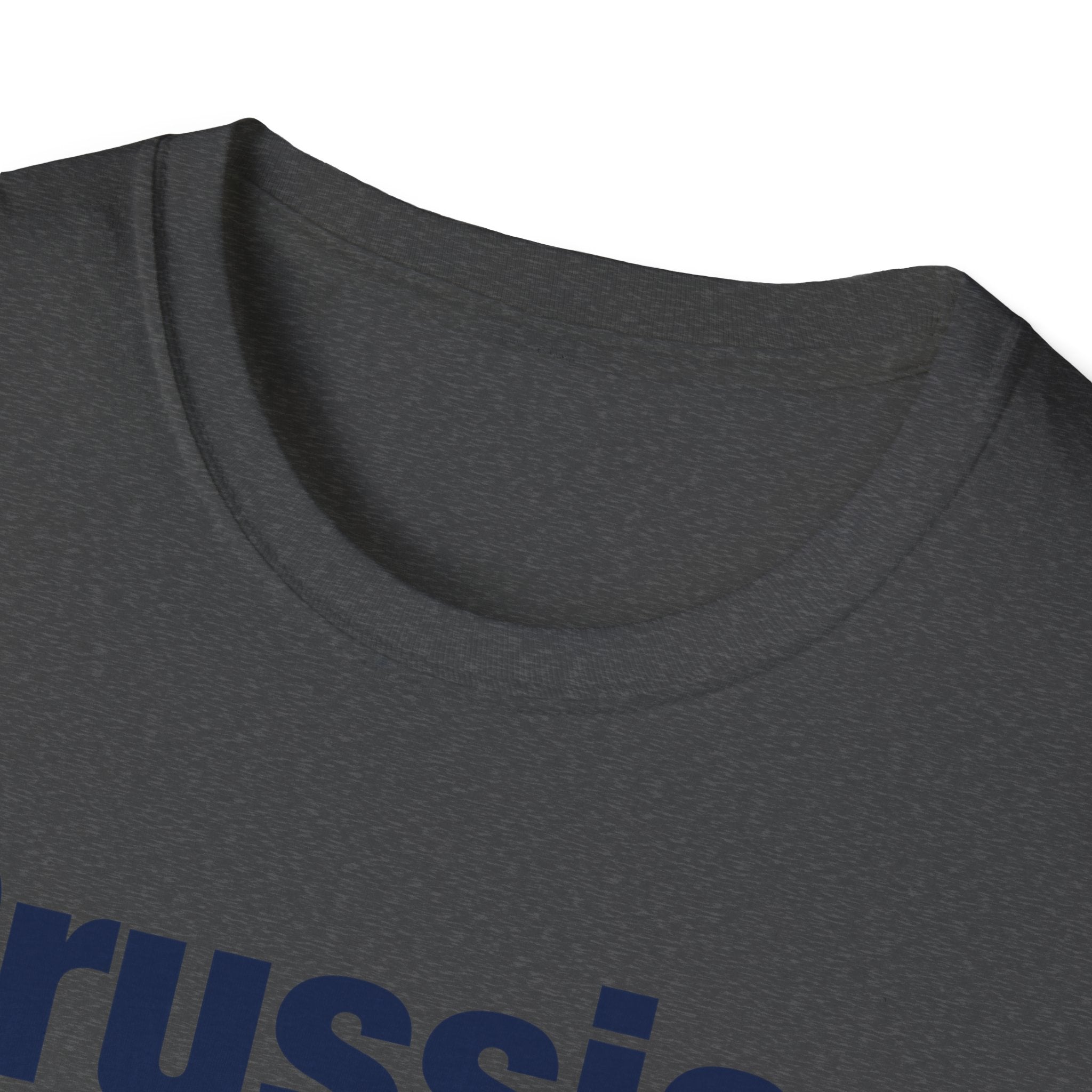 Prussian Blue Lettered T-Shirt