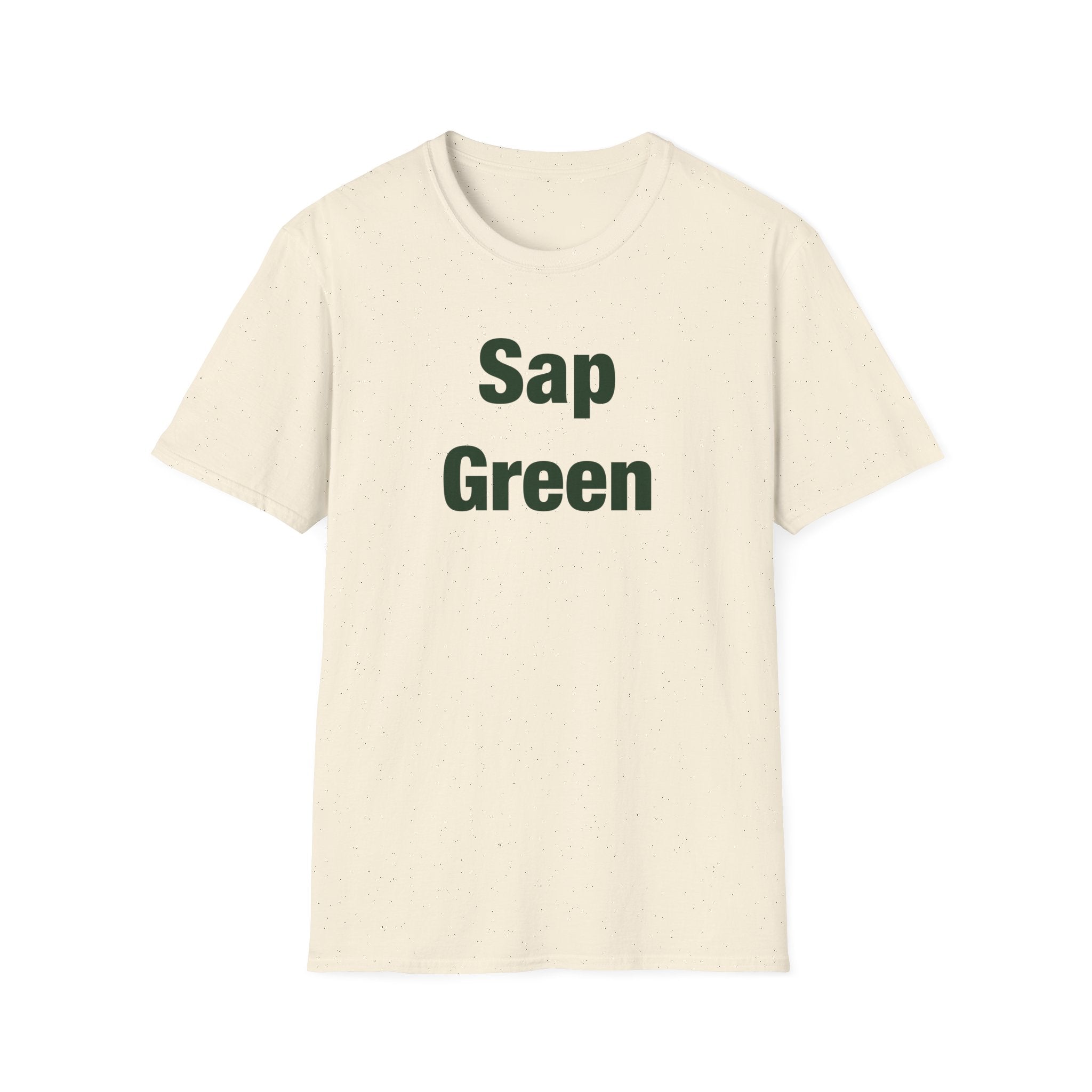 Sap Green Lettered T-Shirt