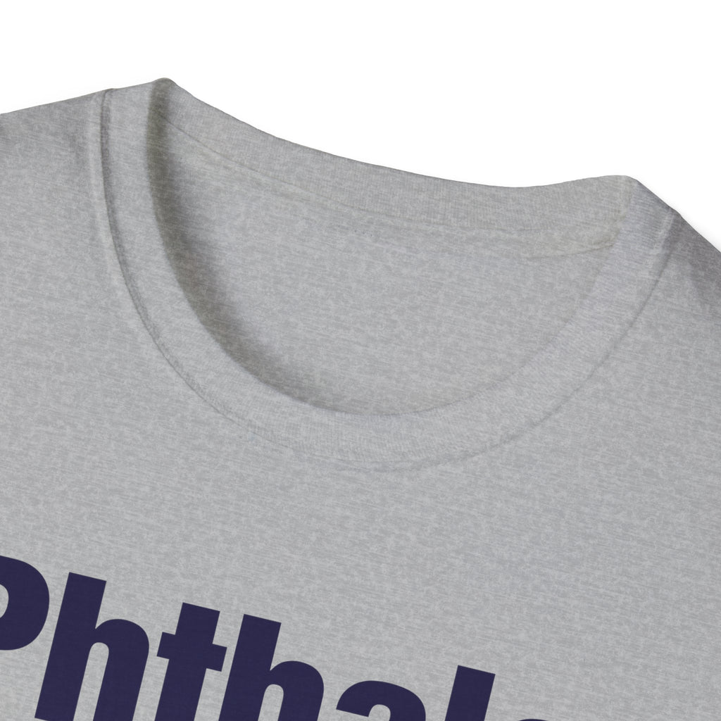 Phthalo Blue Lettered T-Shirt