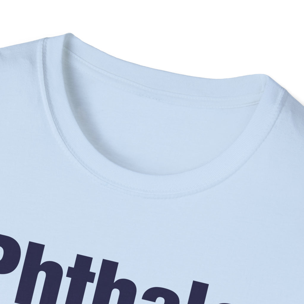 Phthalo Blue Lettered T-Shirt