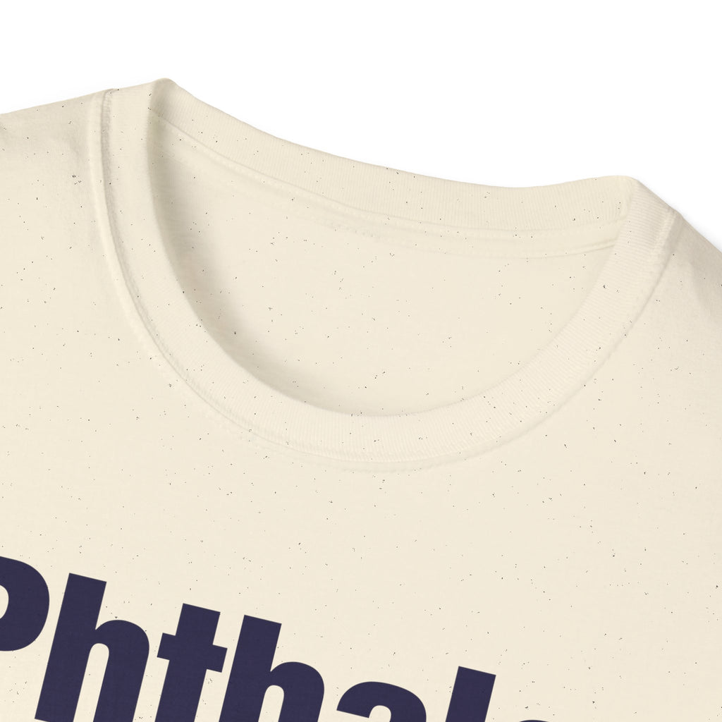 Phthalo Blue Lettered T-Shirt