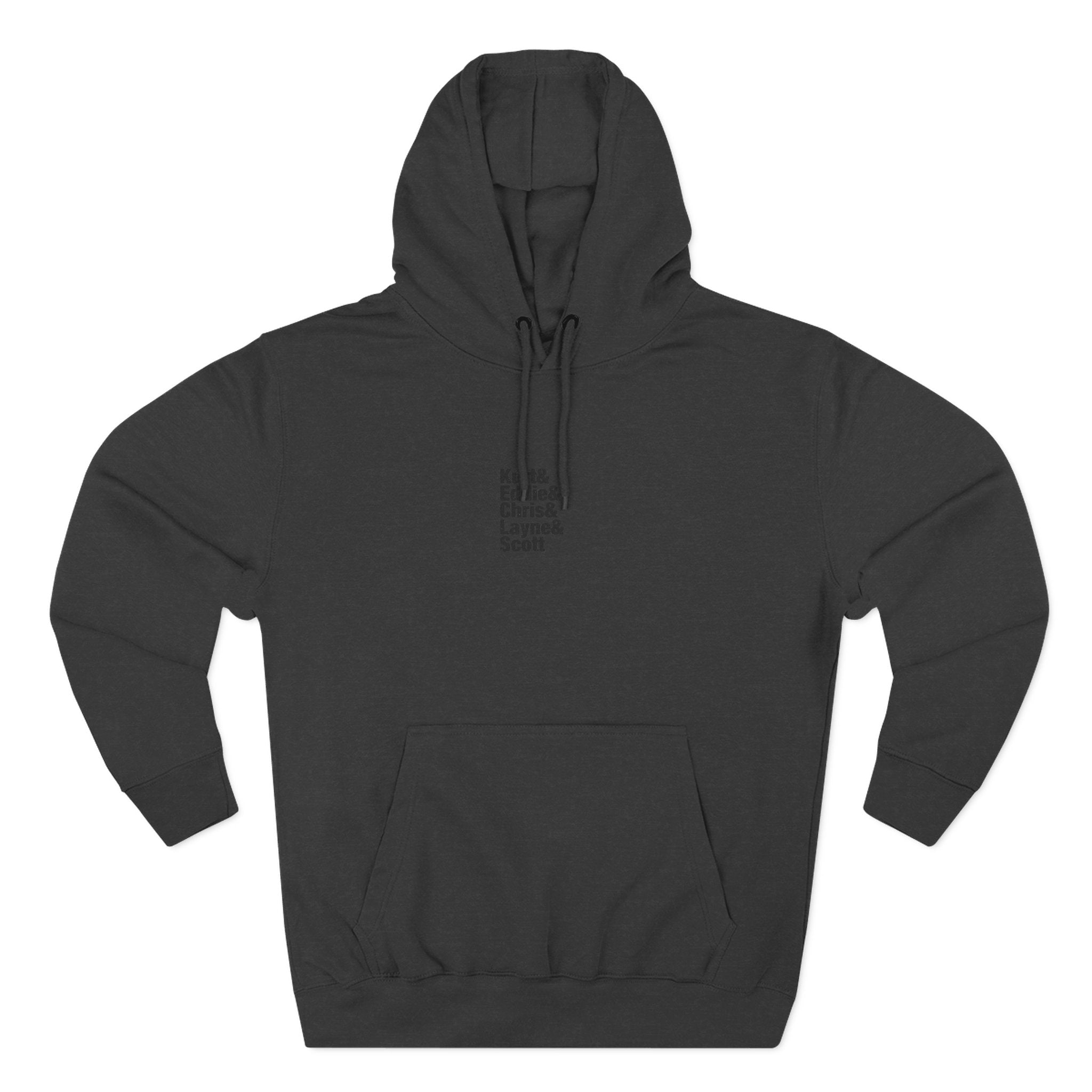 Kurt and Eddie and Chris and Layne and Scott Embroidered Hoodie