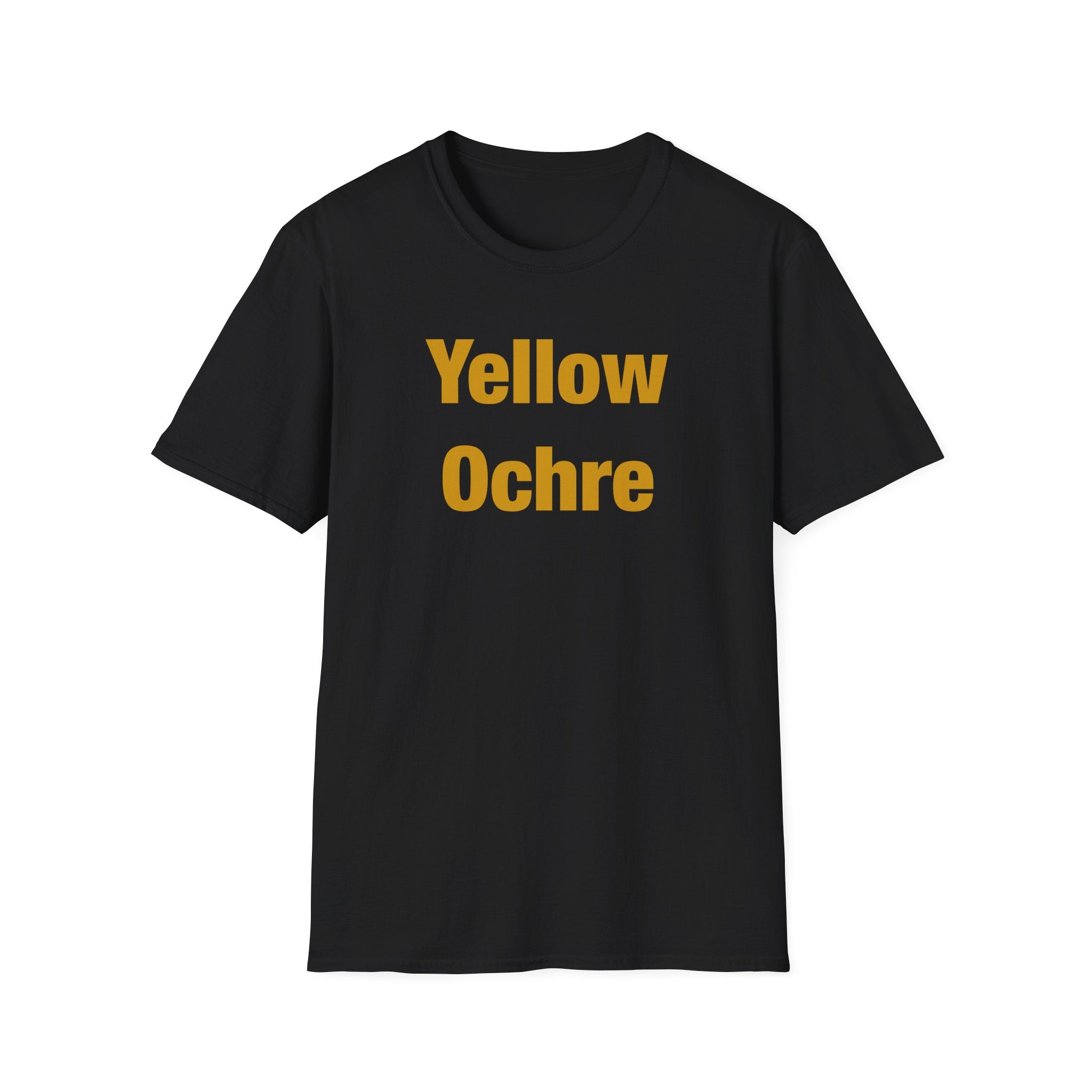 Yellow Ochre Lettered T-Shirt