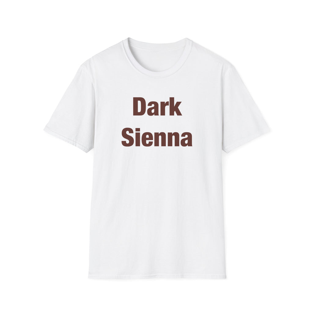 Dark Sienna Lettered T-Shirt