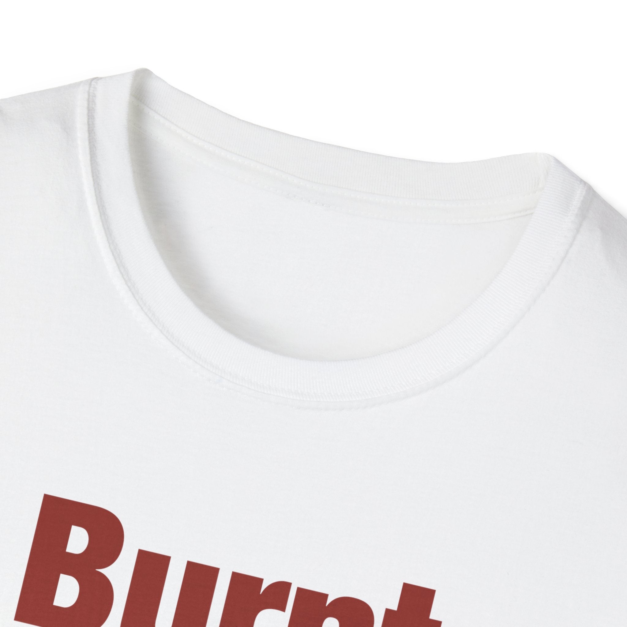Burnt Umber Lettered T-Shirt