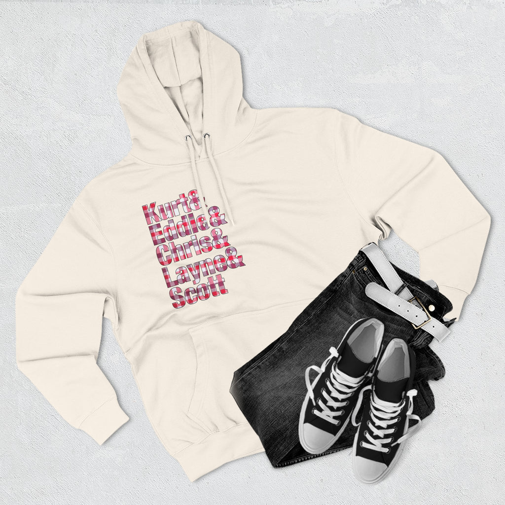 Kurt and Eddie and Chris and Layne and Scott Hoodie