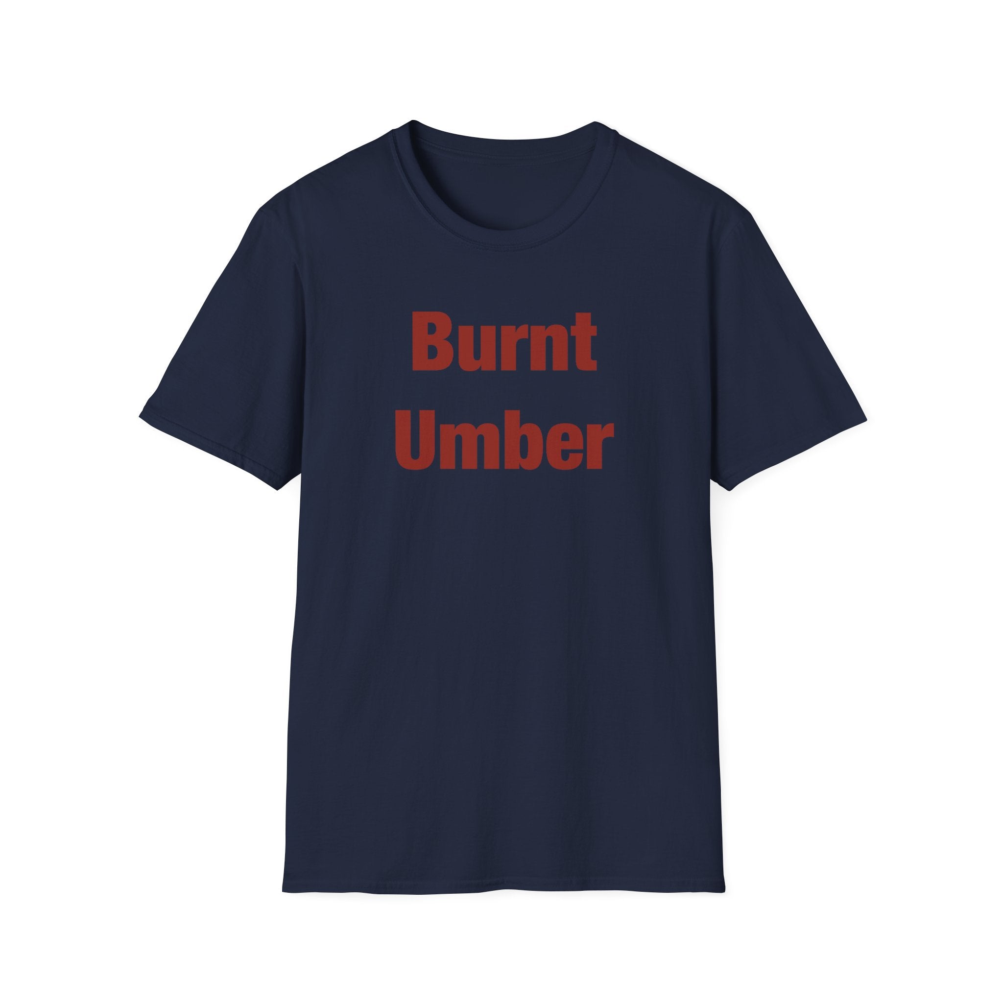 Burnt Umber Lettered T-Shirt
