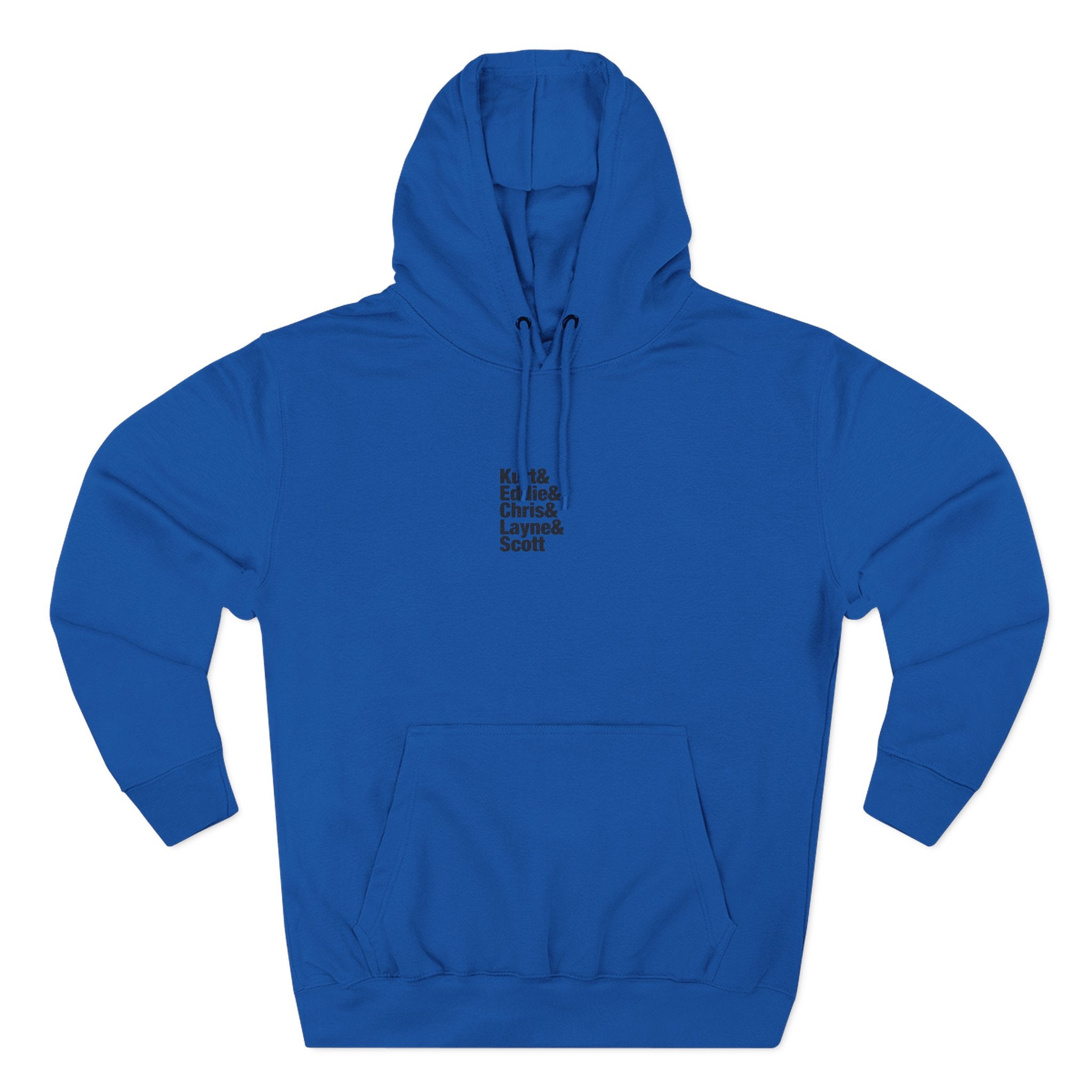 Kurt and Eddie and Chris and Layne and Scott Embroidered Hoodie